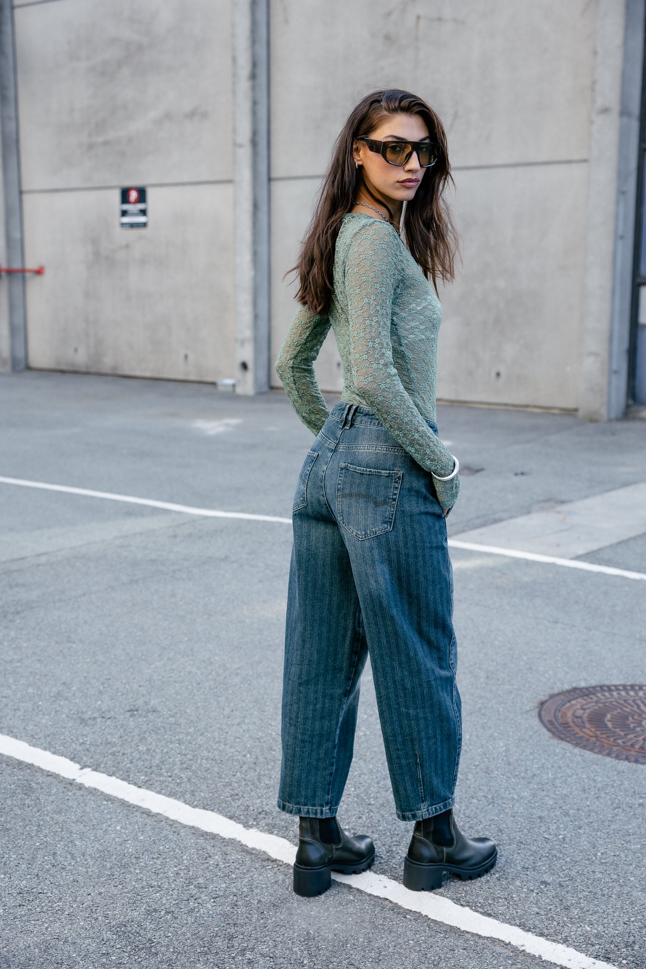 

Barrel Jeans 7/8 Damen Rosalia motor | Freeman T. Porter