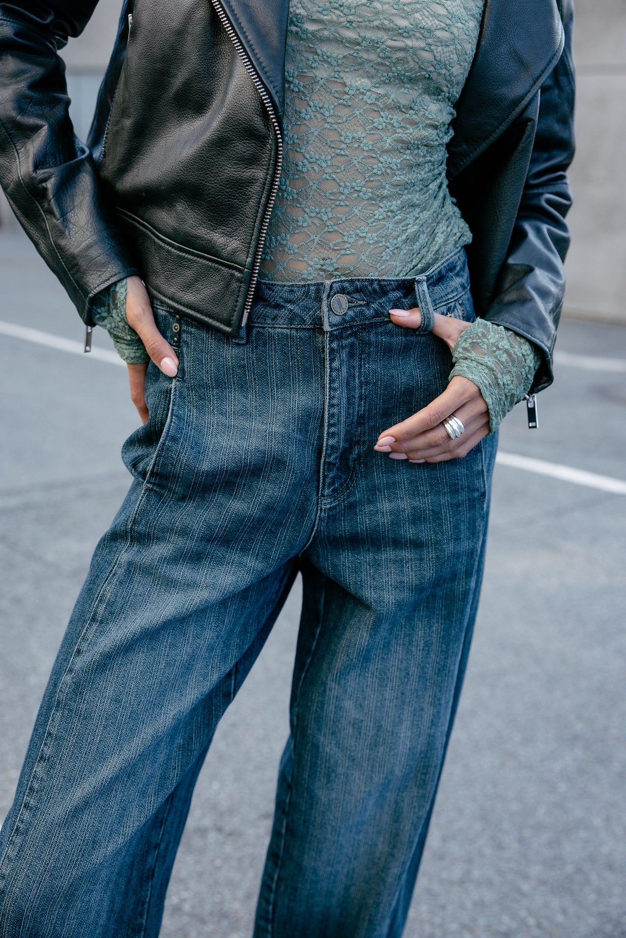 

Barrel Jeans 7/8 Damen Rosalia motor | Freeman T. Porter