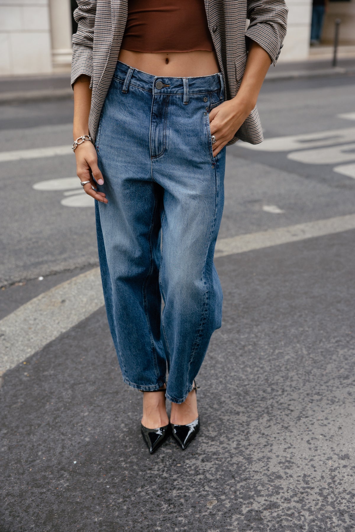 

Jeans barrel 7/8 Mujer Rosalia skill | Freeman T. Porter