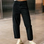 

Pantalon barrel 7/8 Femme Rosalia Kult black | Freeman T. Porter