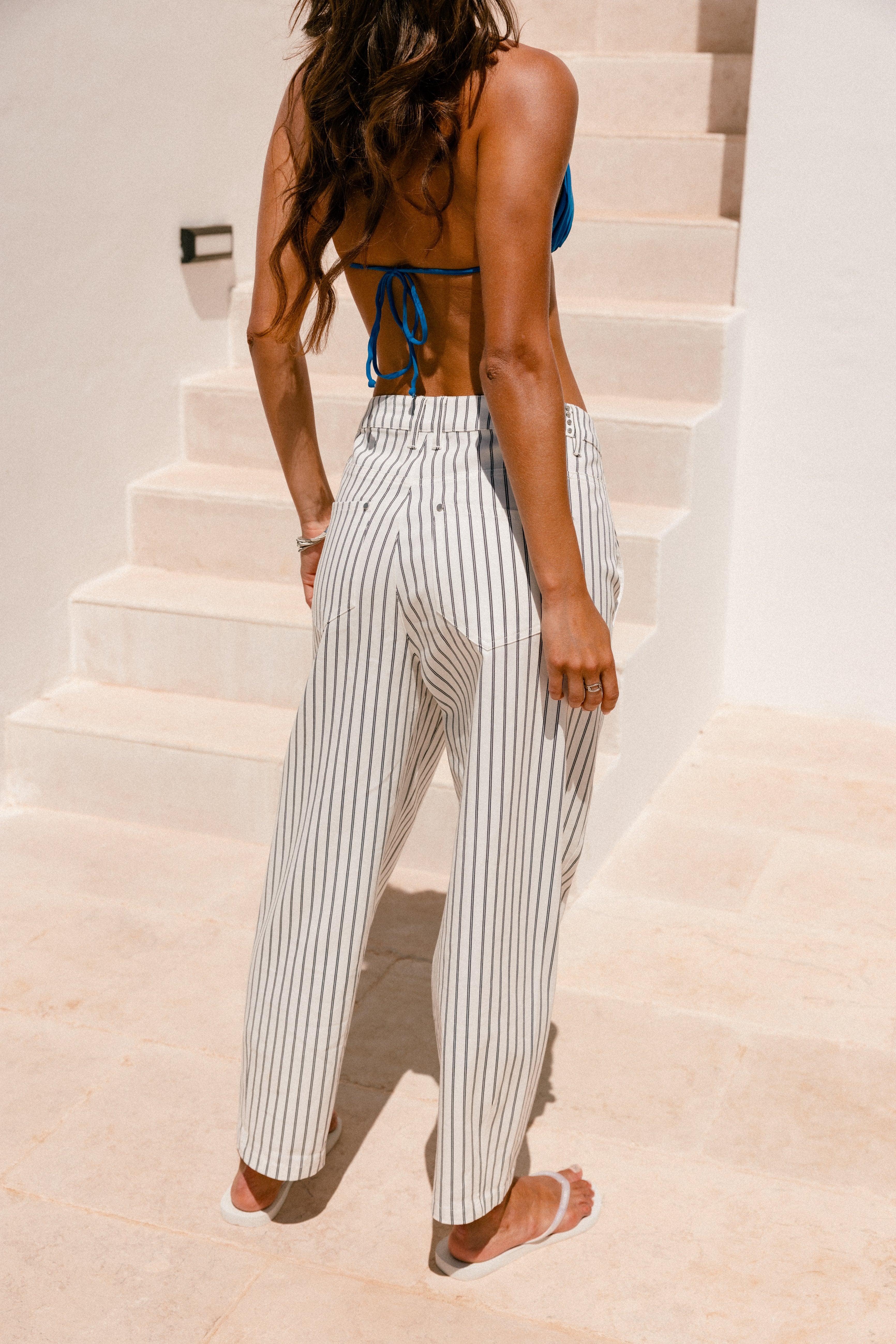 

Barrel trousers 7/8 Women Rosalia Miyu off white | Freeman T. Porter