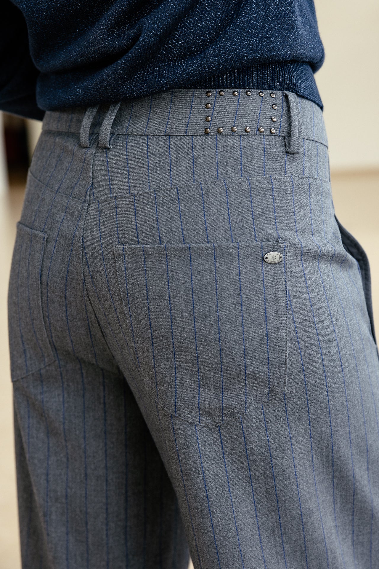

Pantalon barrel 7/8 Femme Rosalia Lamorozo moon rock | Freeman T. Porter