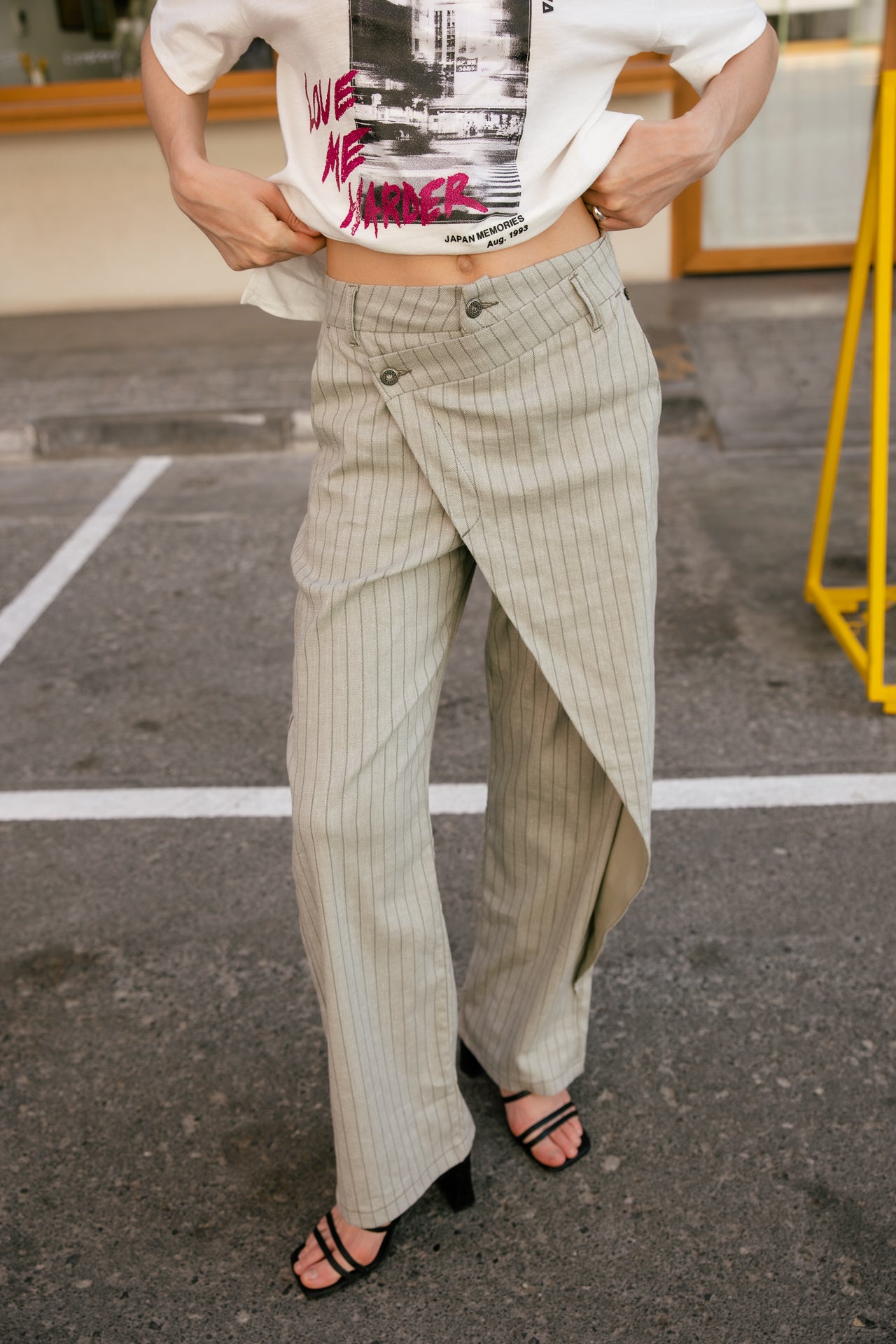 

Pantalon portefeuille Femme Cassie Louxor aloe | Freeman T. Porter