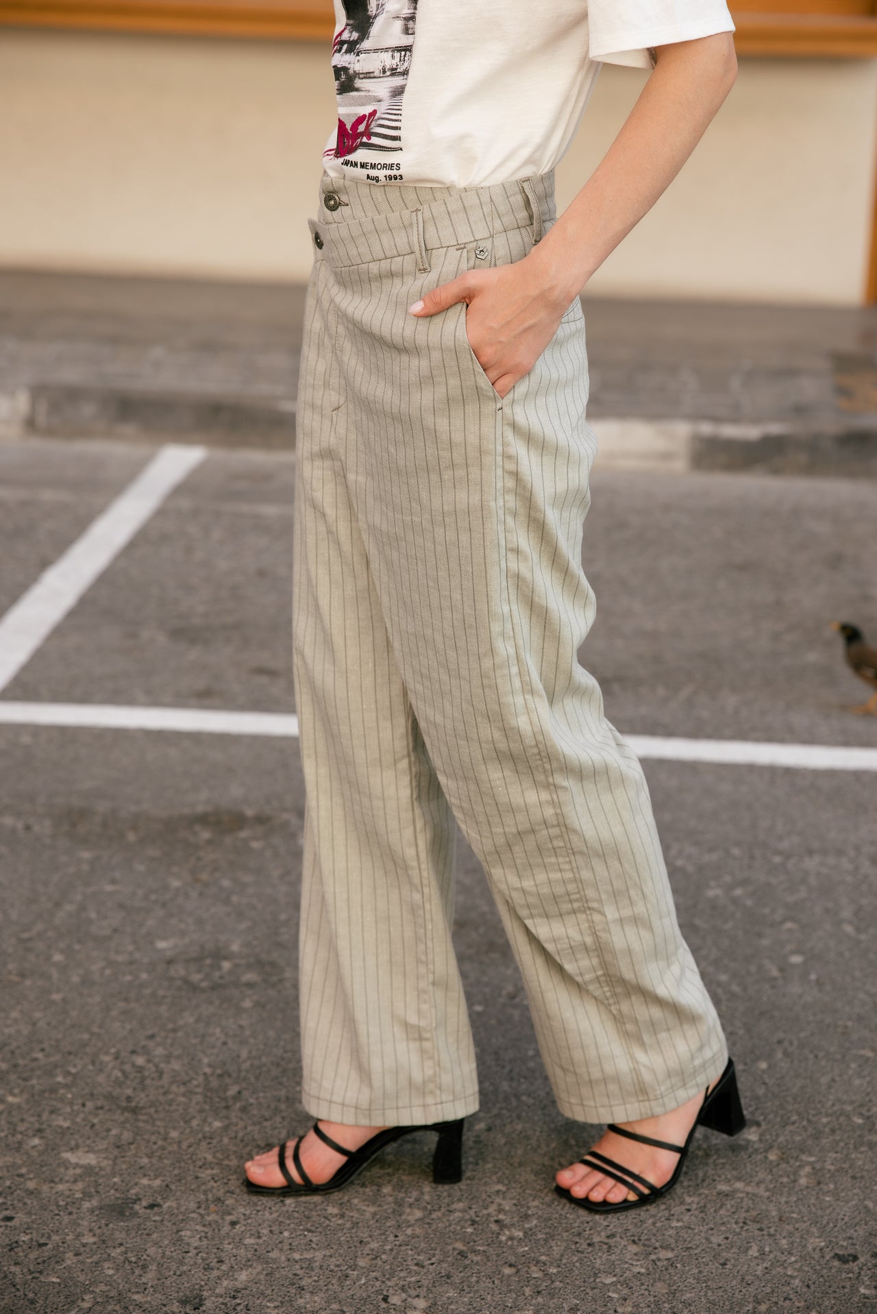 

Pantalon portefeuille Femme Cassie Louxor aloe | Freeman T. Porter