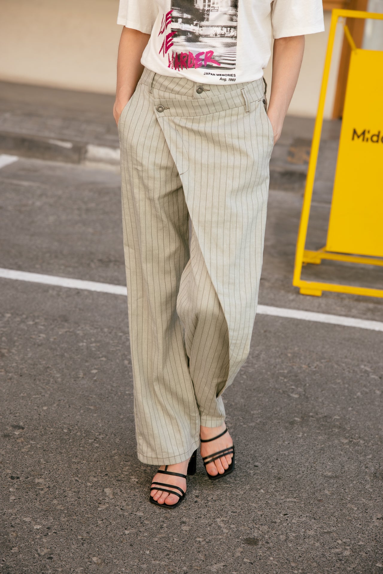 

Pantalon portefeuille Femme Cassie Louxor aloe | Freeman T. Porter