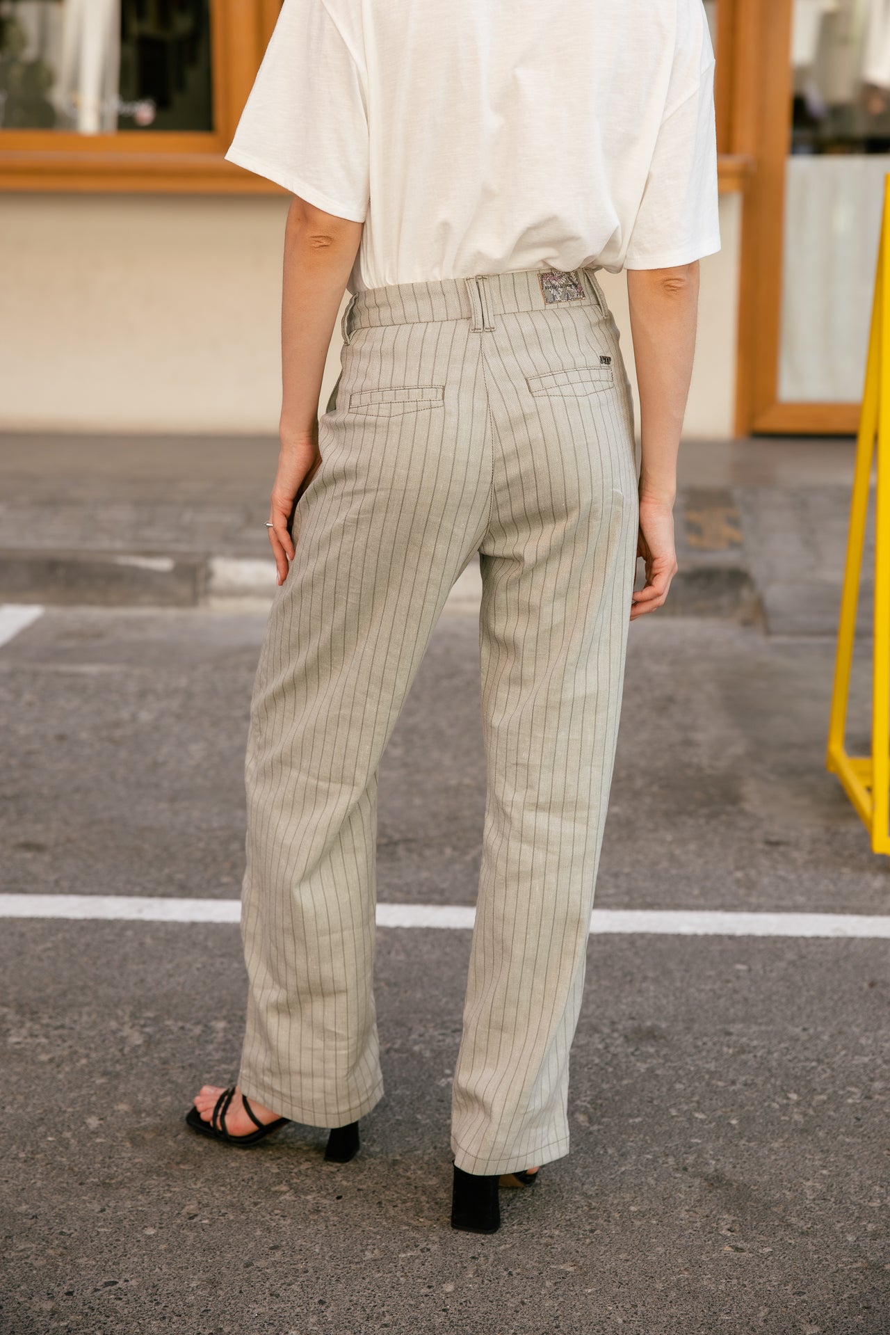 

Pantalon portefeuille Femme Cassie Louxor aloe | Freeman T. Porter