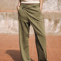 

Pantalon portefeuille Femme Cassie Lynx olive night | Freeman T. Porter