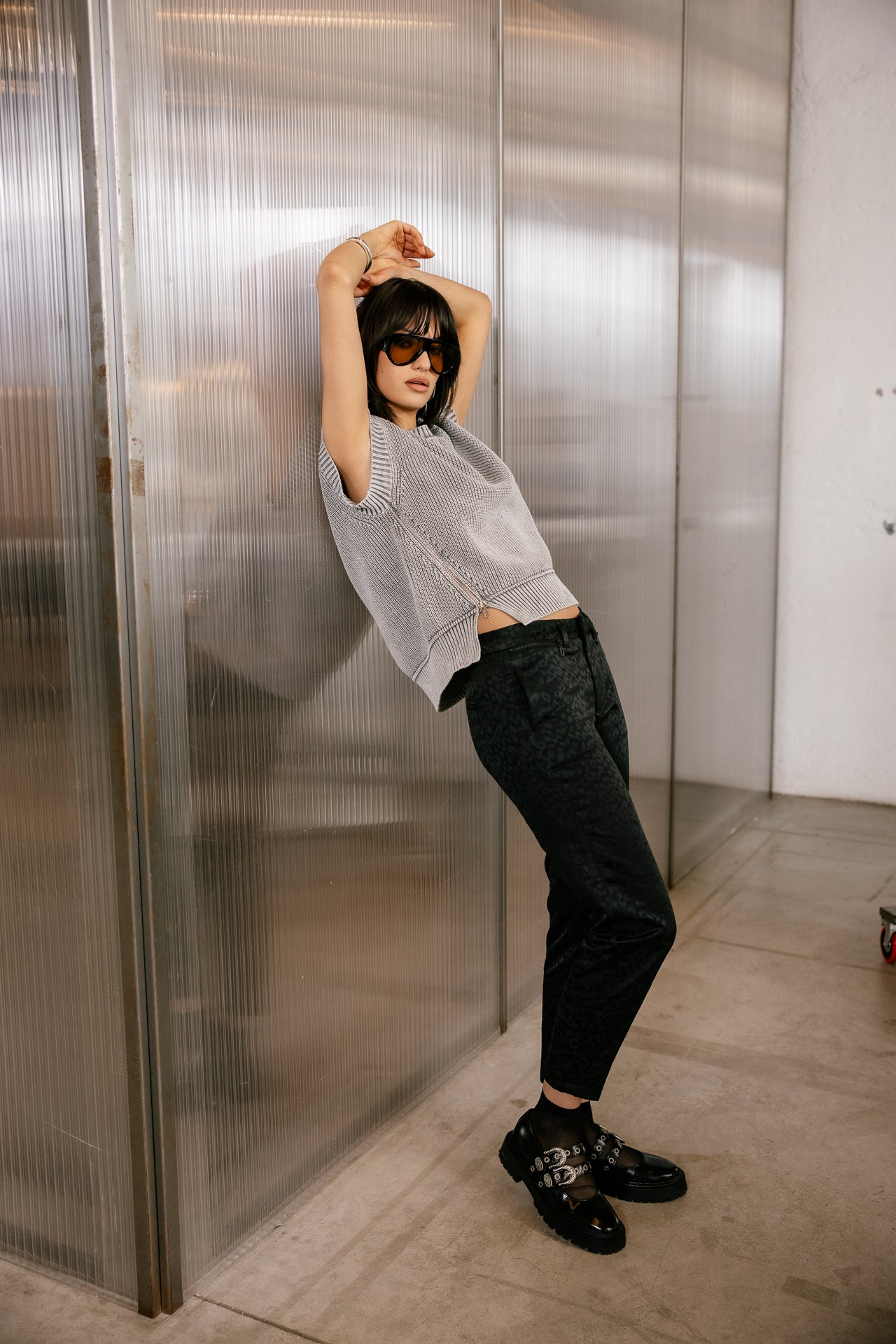 

Pantalon city slim 7/8 Femme Willow Artemis black | Freeman T. Porter