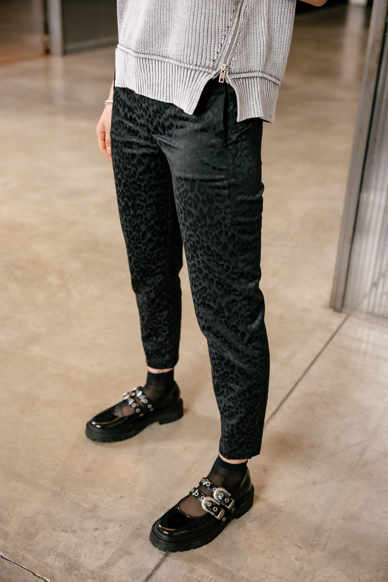 

Pantalon city slim 7/8 Femme Willow Artemis black | Freeman T. Porter