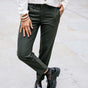 

Pantalon slim Frau Willow Inception olive night | Freeman T. Porter