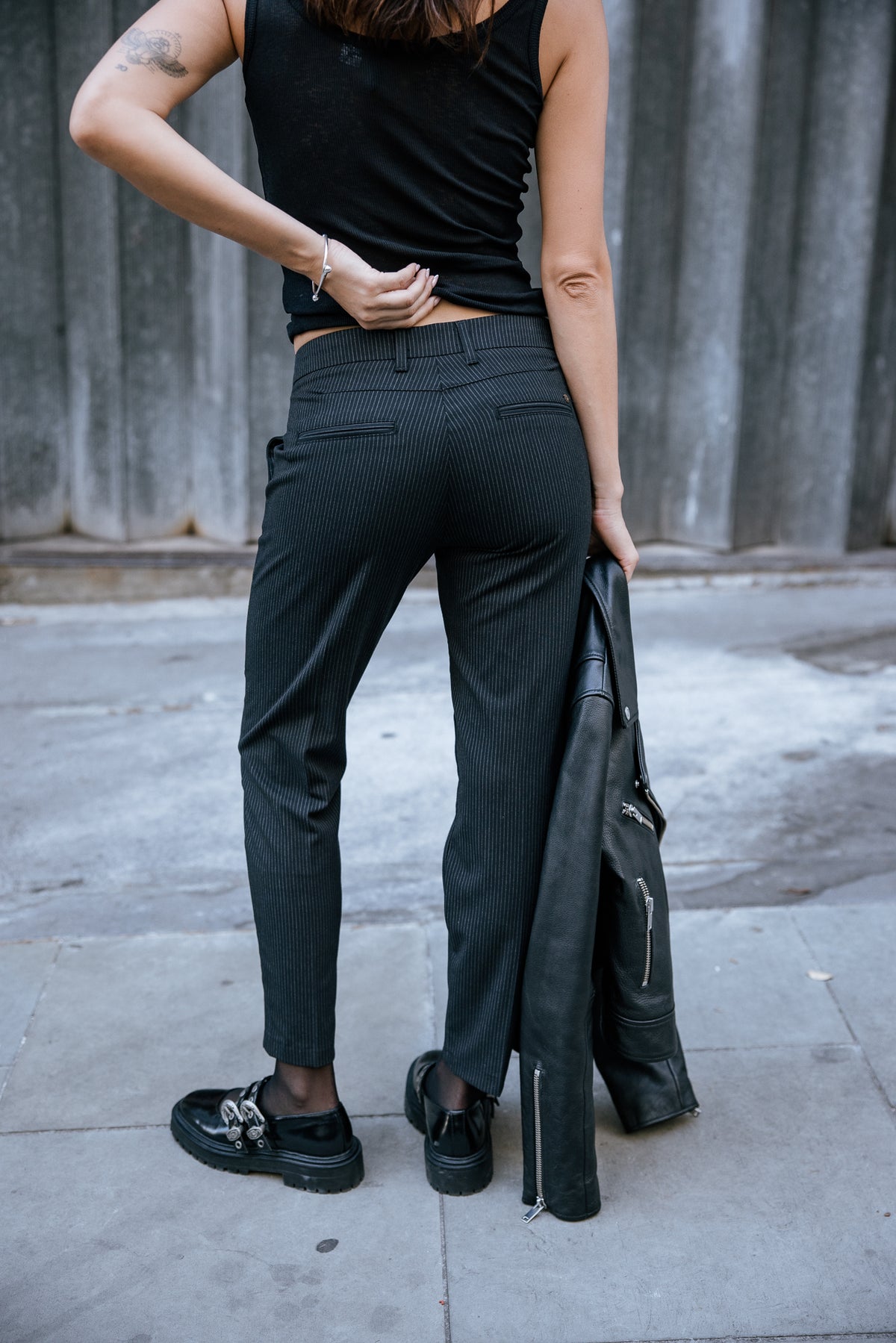 

Slim 7/8 city pants Women Willow Oficina black iris | Freeman T. Porter
