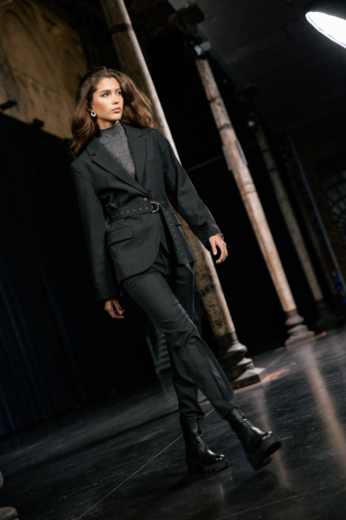 

Pantalon city Femme Willow Oficina black iris | Freeman T. Porter