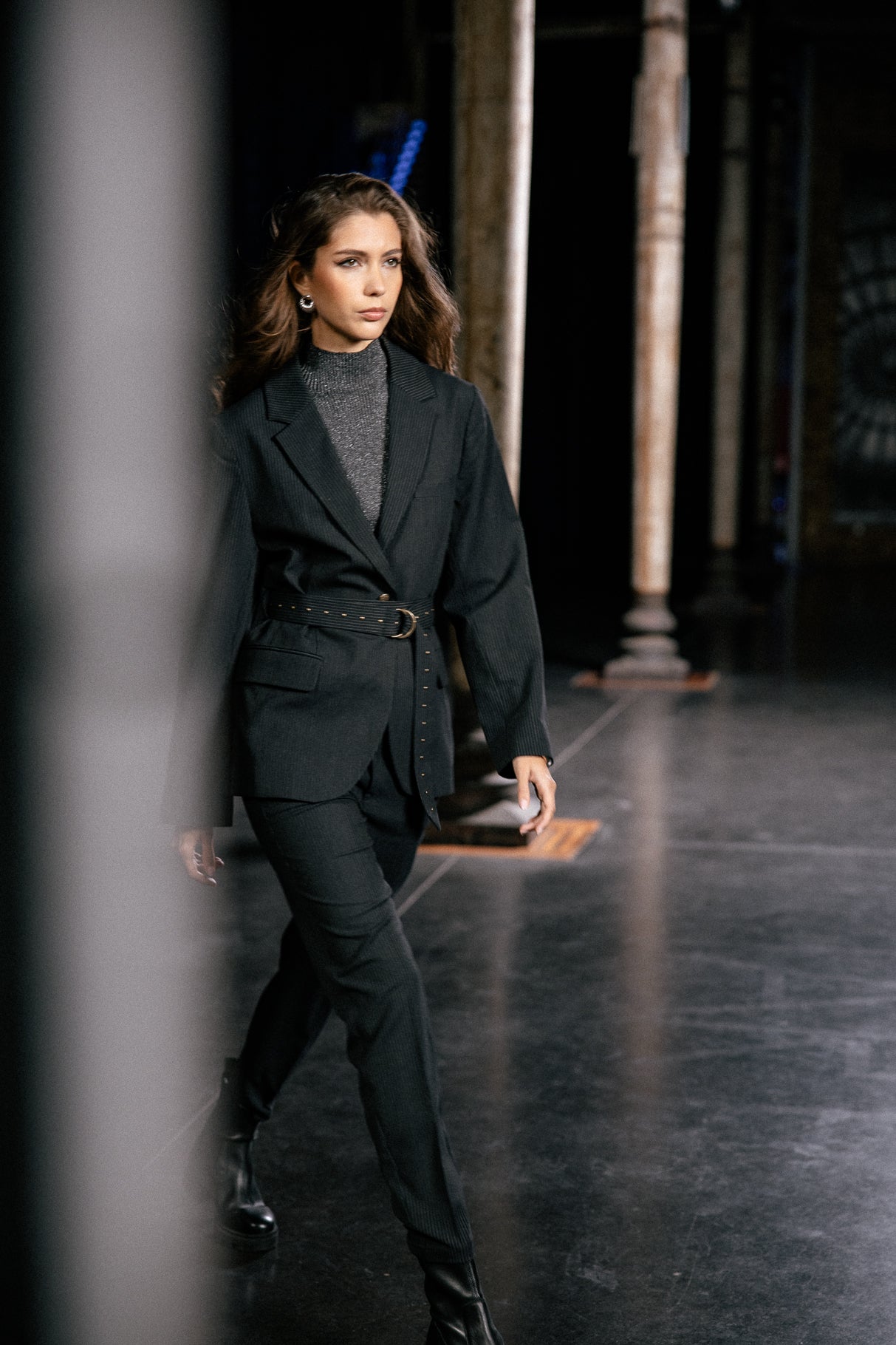 

Pantalon city Femme Willow Oficina black iris | Freeman T. Porter