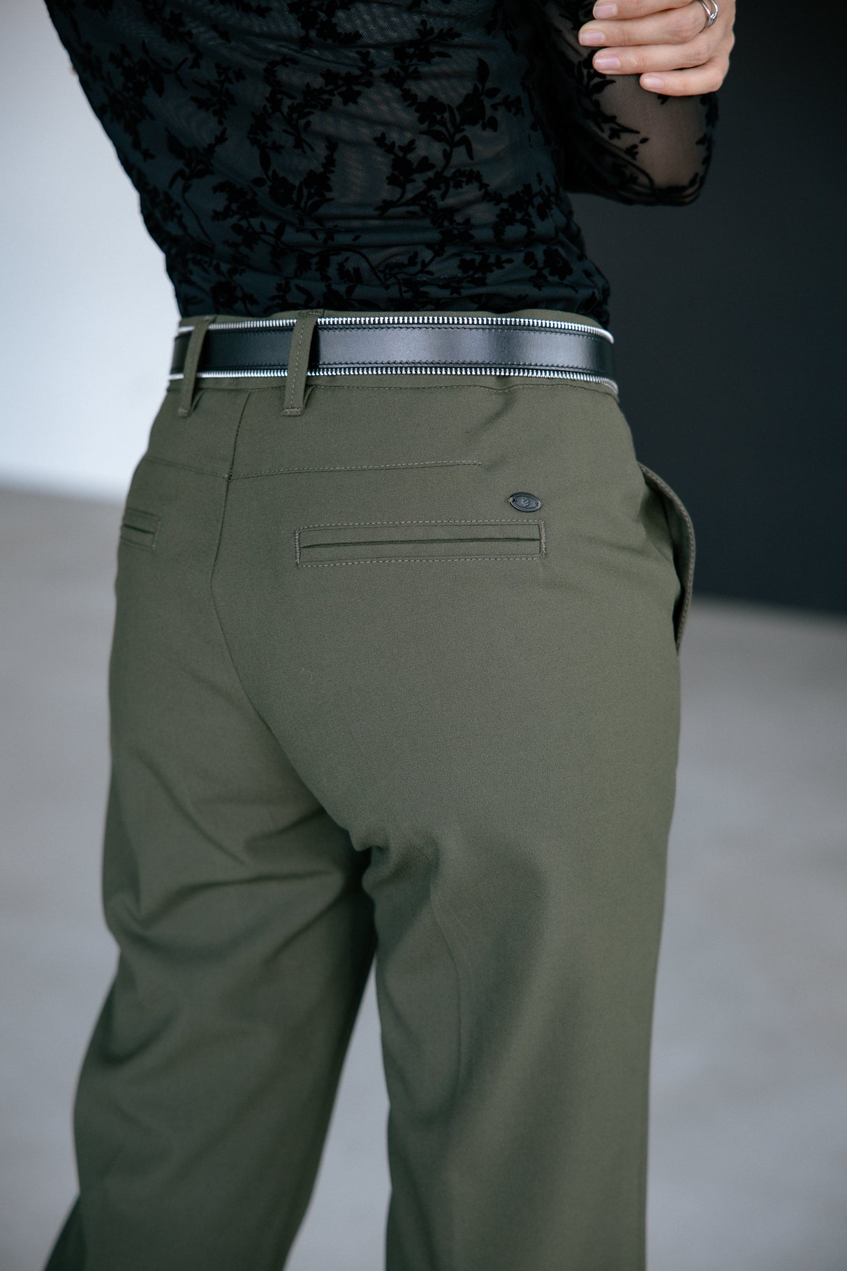 

Slim pants Woman Willow Polyneo tea leaf | Freeman T. Porter
