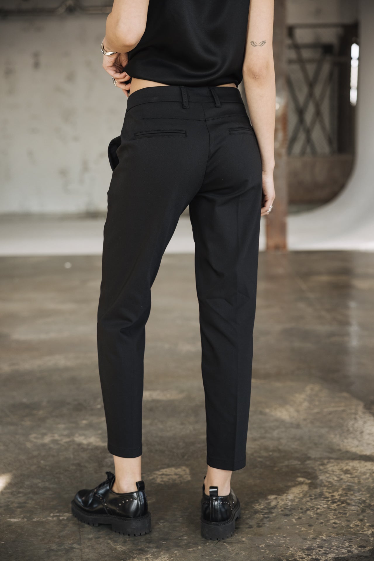 

Pantalon slim Femme Willow Polyneo black | Freeman T. Porter