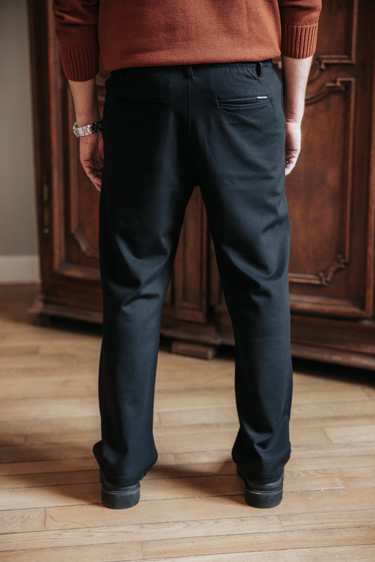 

Pantalon relax Homme Sawyer Comfy black | Freeman T. Porter
