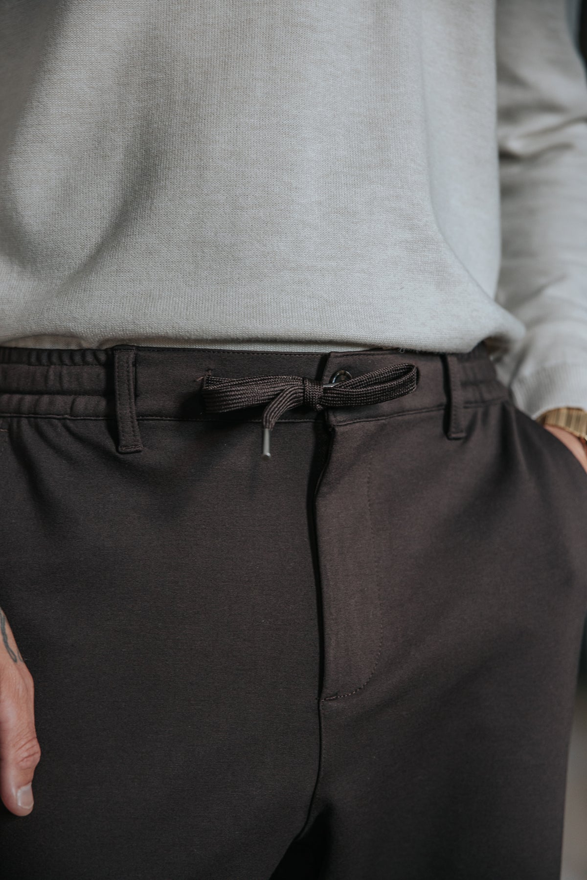

Pantalon relax Homme Sawyer Comfy chocolate torte | Freeman T. Porter