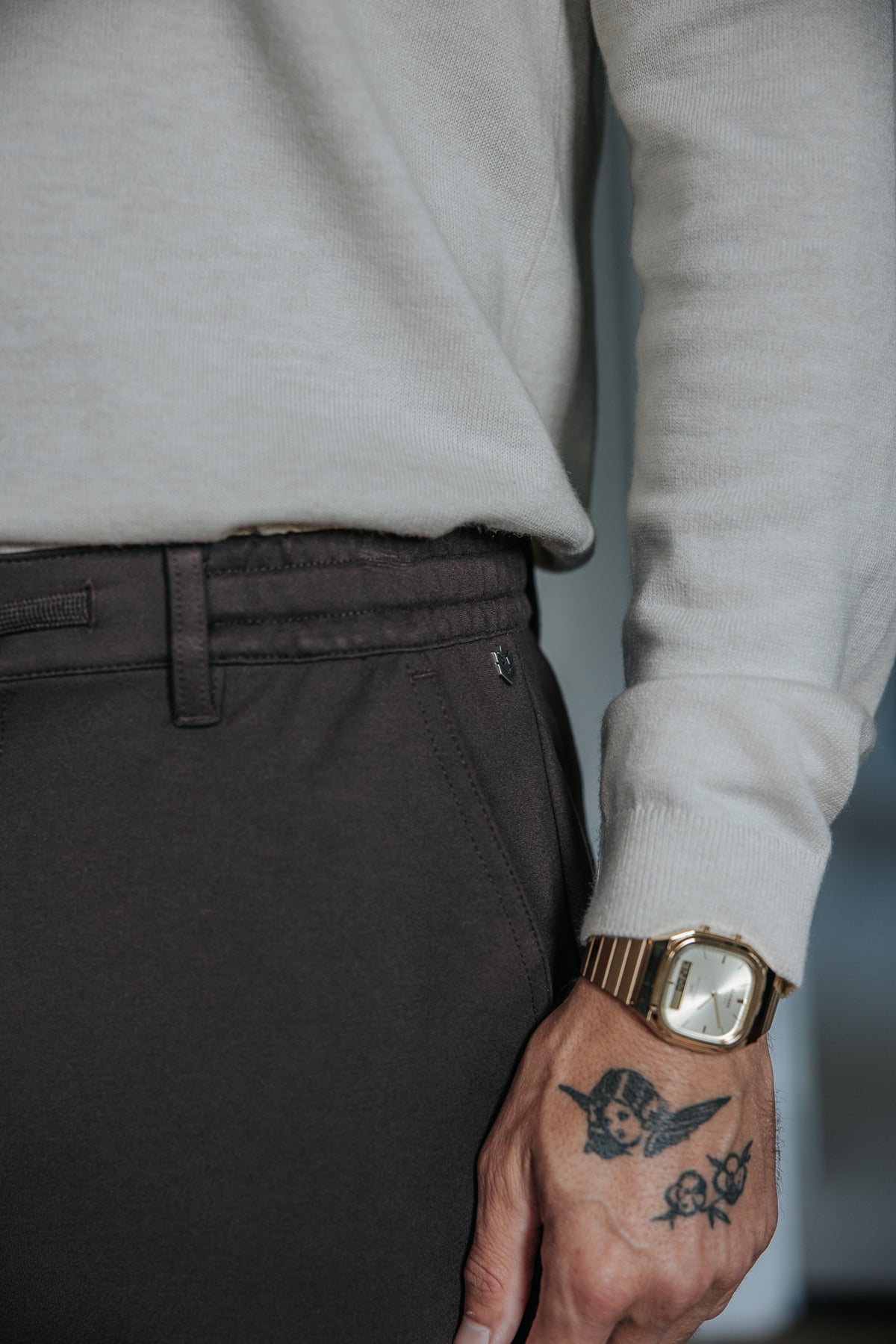 

Pantalon relax Homme Sawyer Comfy chocolate torte | Freeman T. Porter
