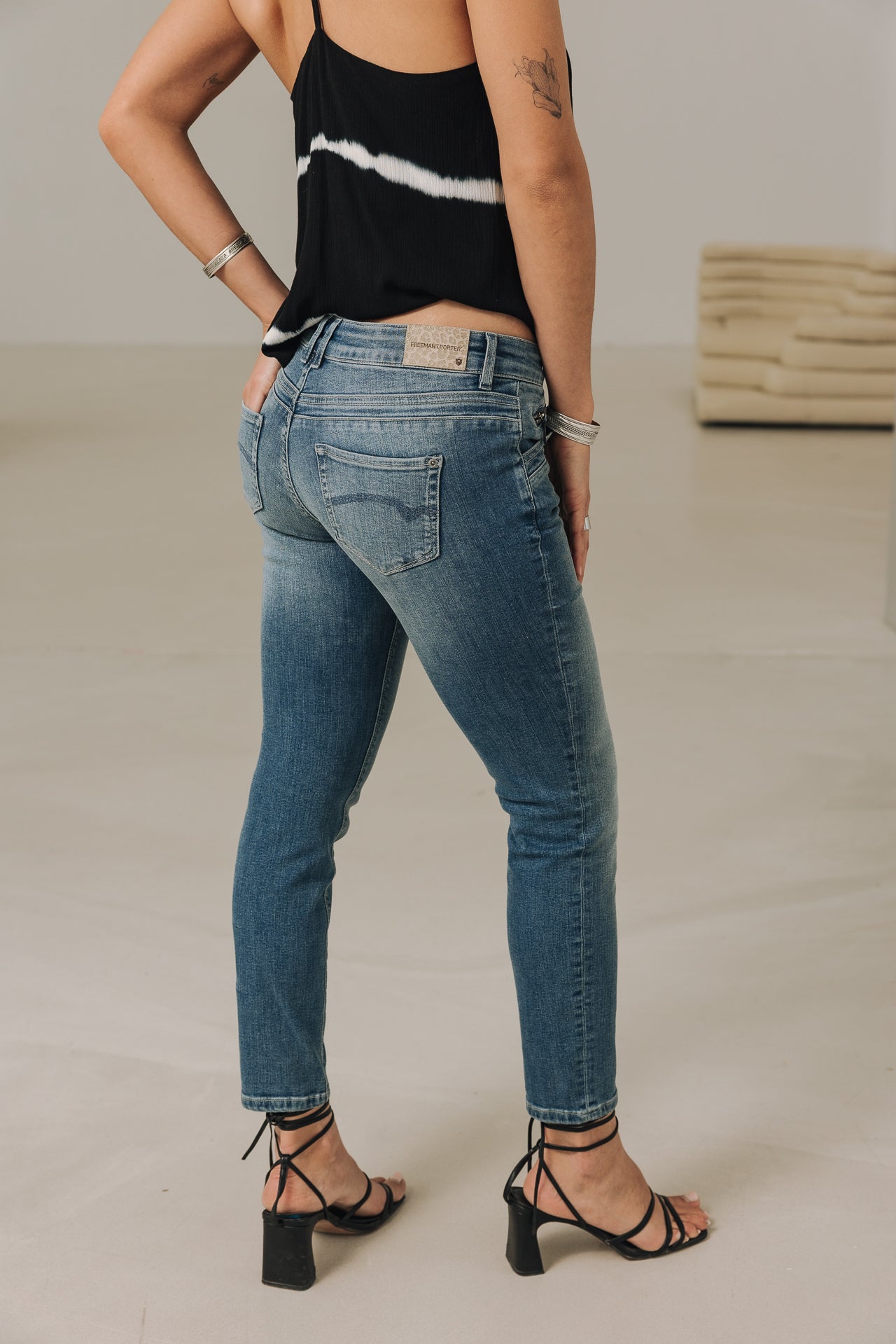 

Jeans slim 7/8 Femme Kaylee cropped brenesia | Freeman T. Porter