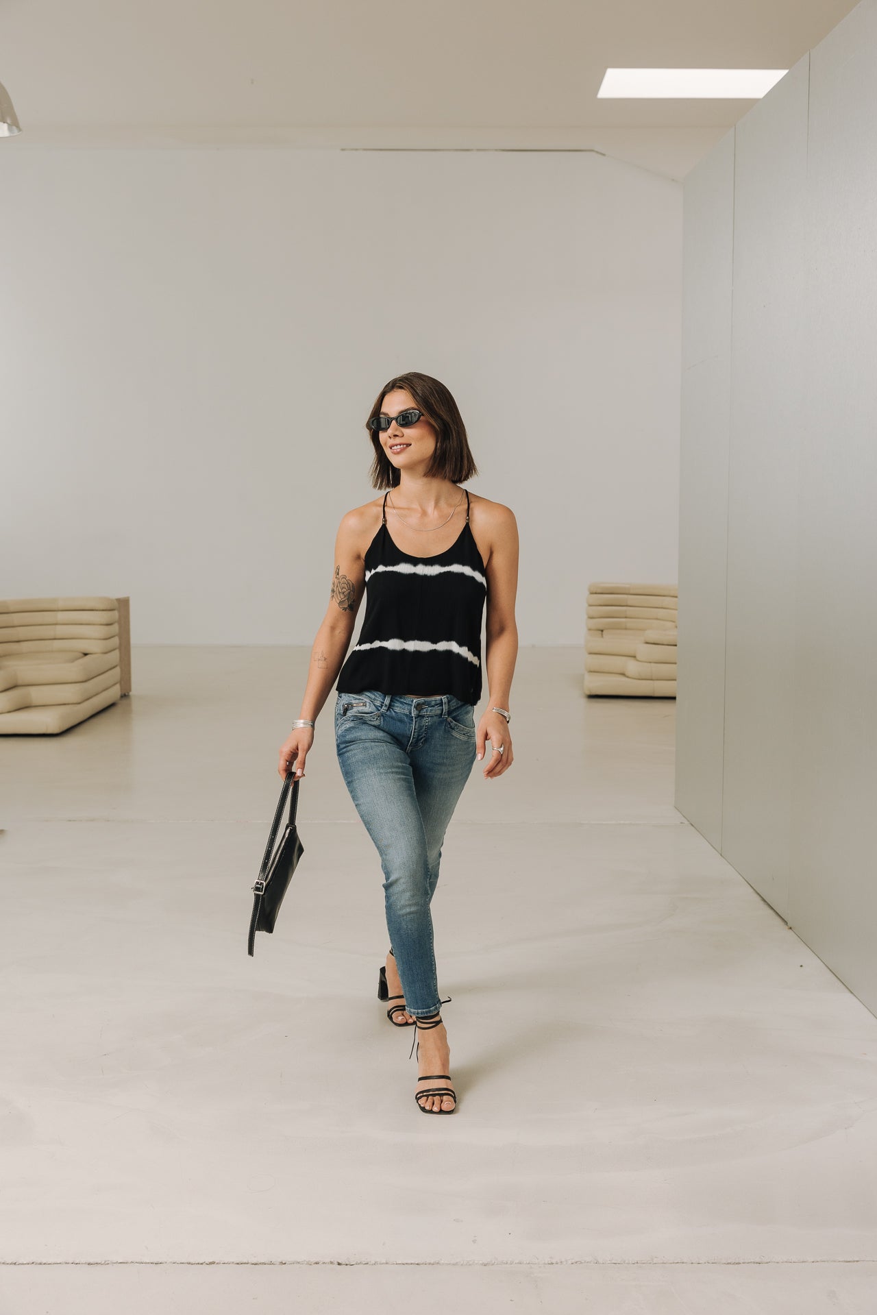 

Jeans slim 7/8 Femme Kaylee cropped brenesia | Freeman T. Porter