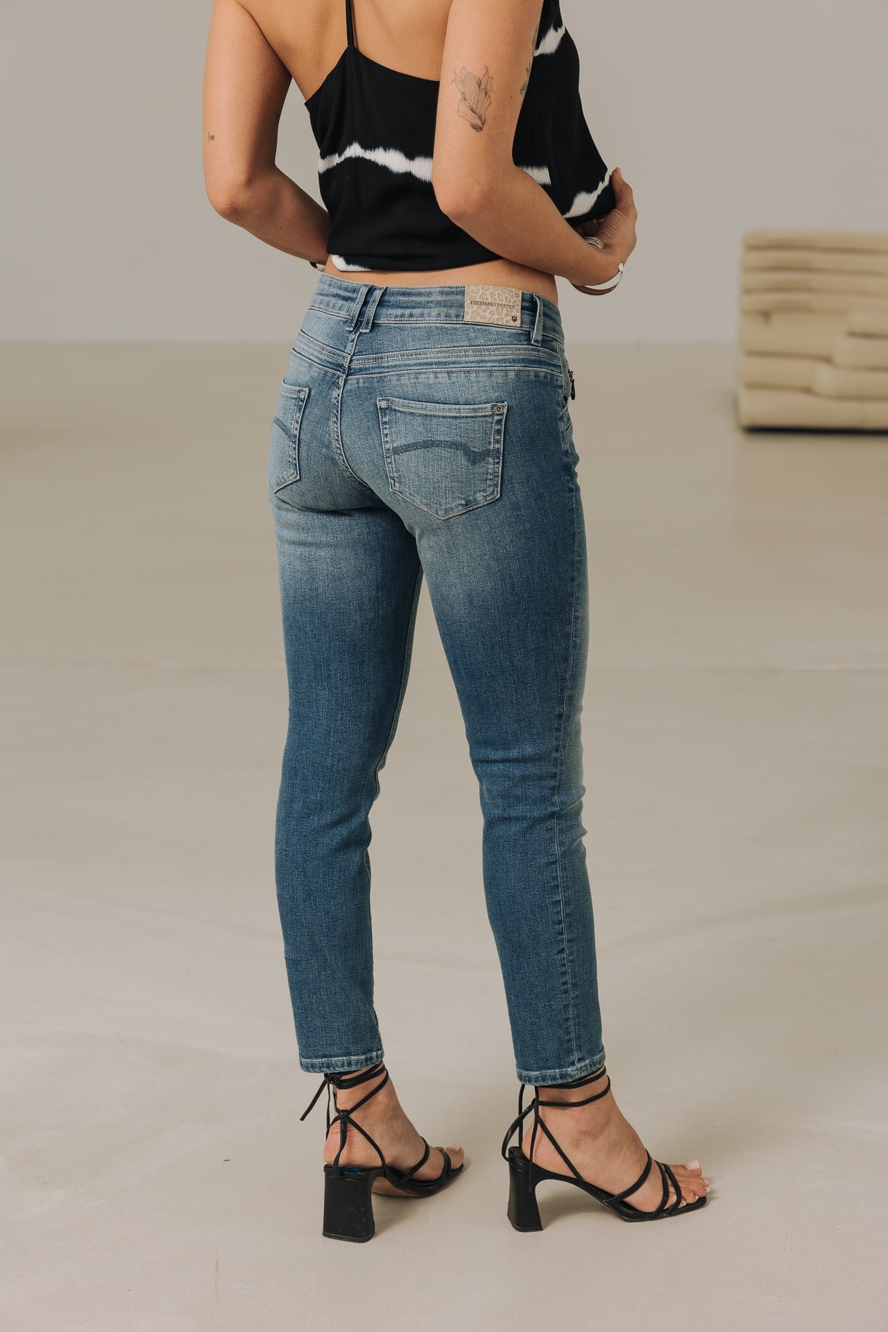 

Jeans slim 7/8 Femme Kaylee cropped brenesia | Freeman T. Porter