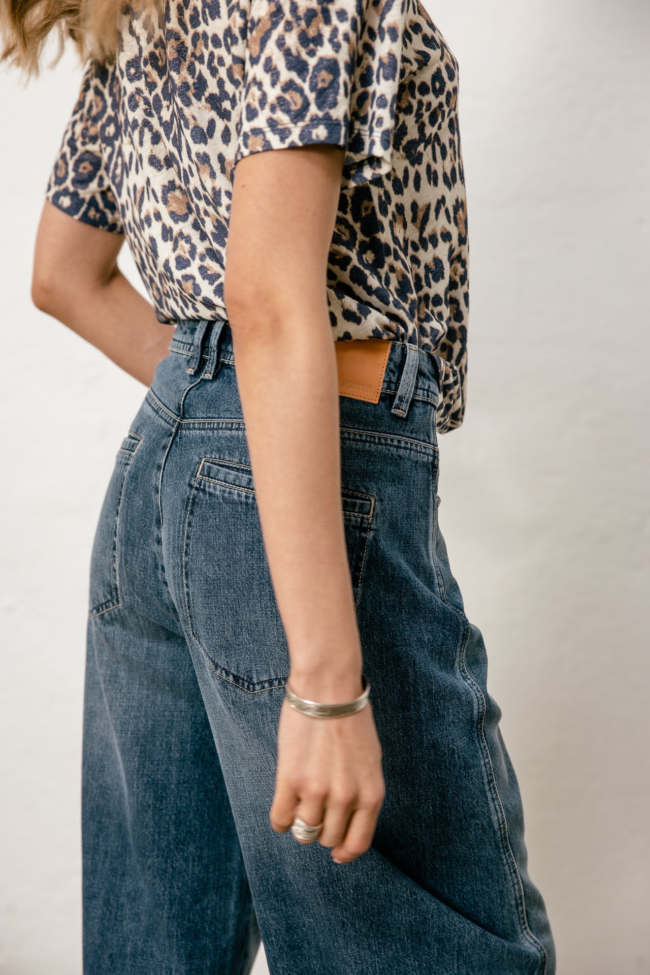 
              

Jeans barrel Femme Nettie Denim molove med | Freeman T. Porter
            