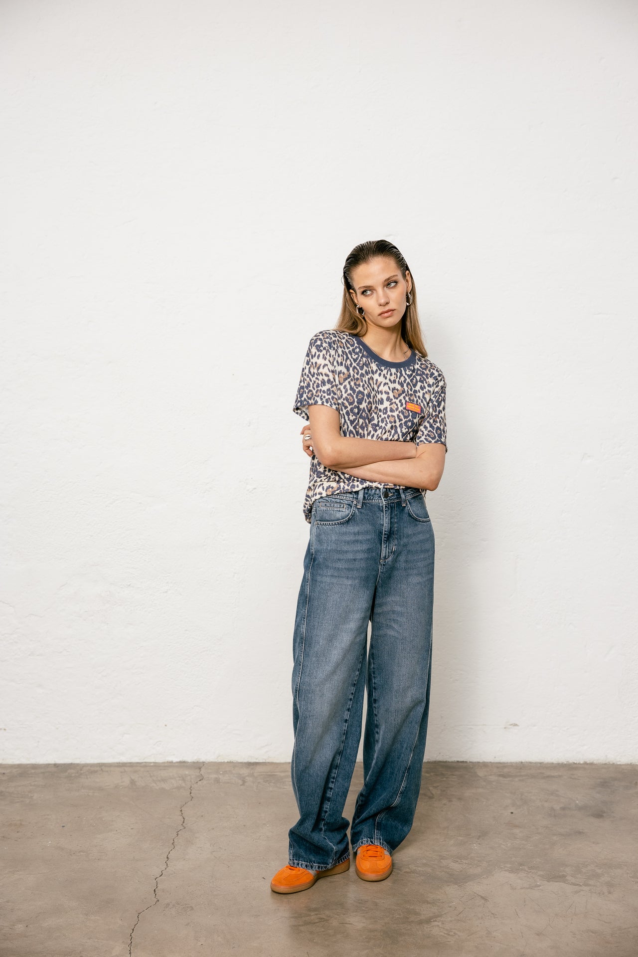 

Barrel jeans Women Nettie Denim molove med | Freeman T. Porter