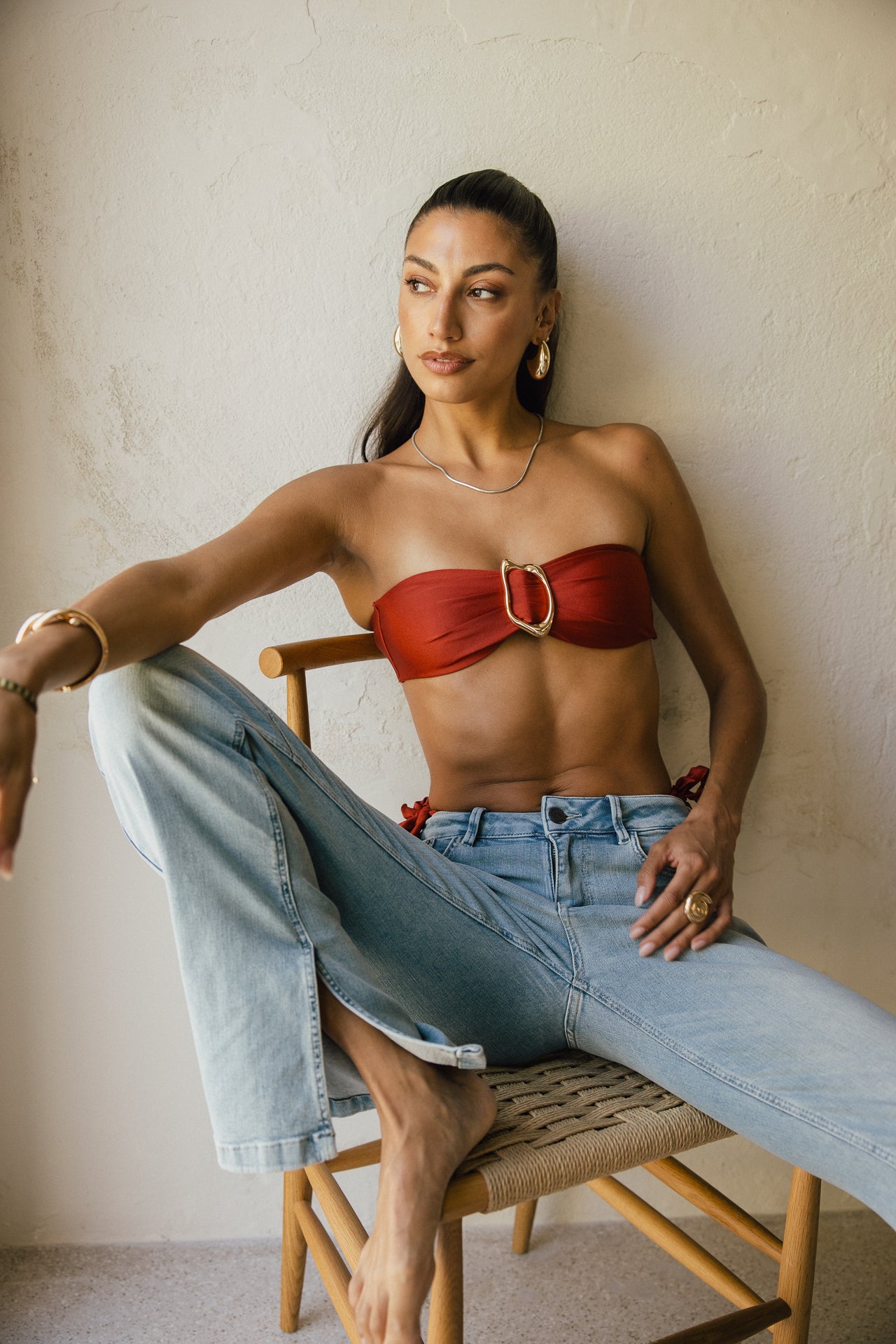 

Jeans bootcut super stretch Femme Karolina beyond | Freeman T. Porter