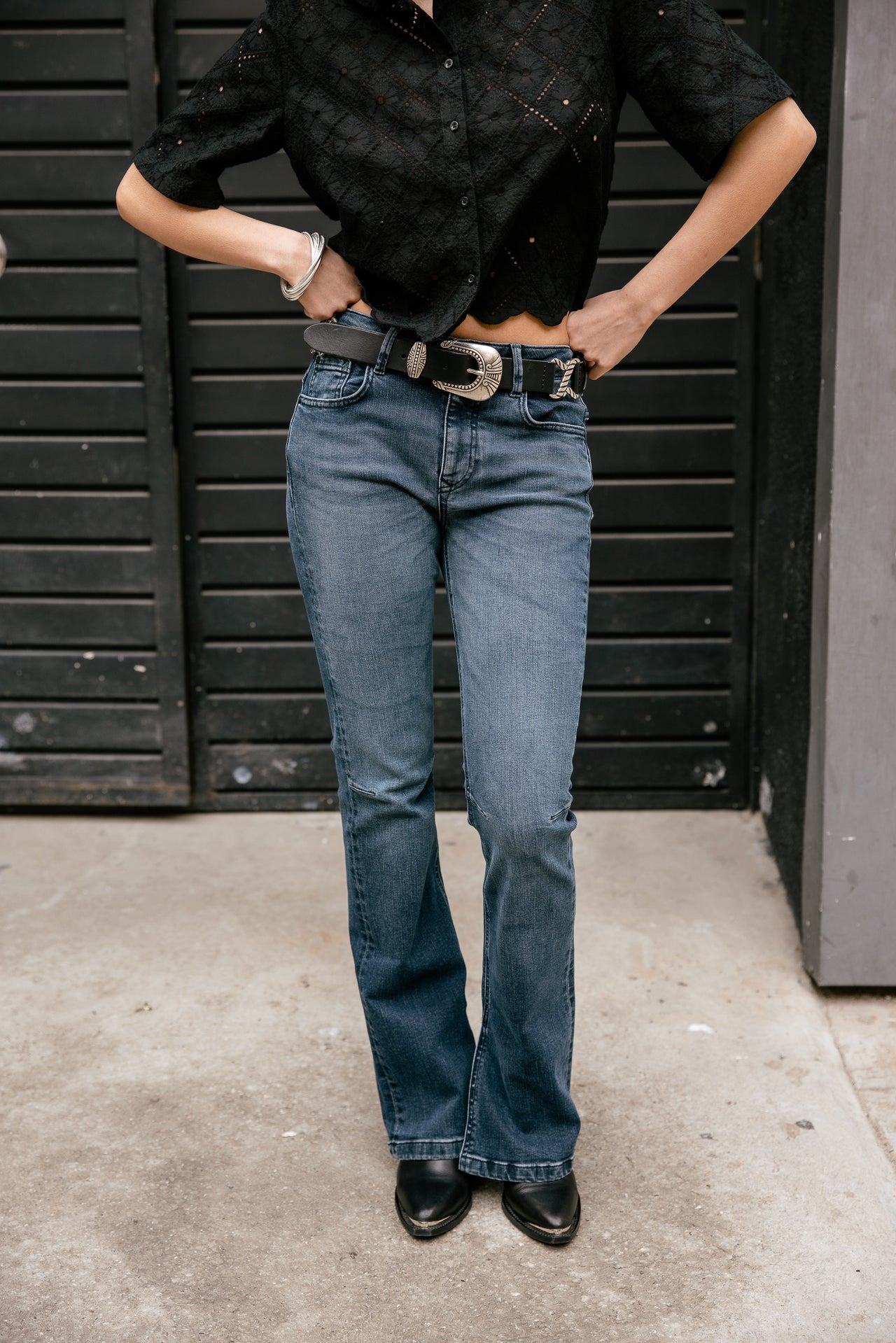   
            

Jeans bootcut Femme Karolina sirena | Freeman T. Porter
          