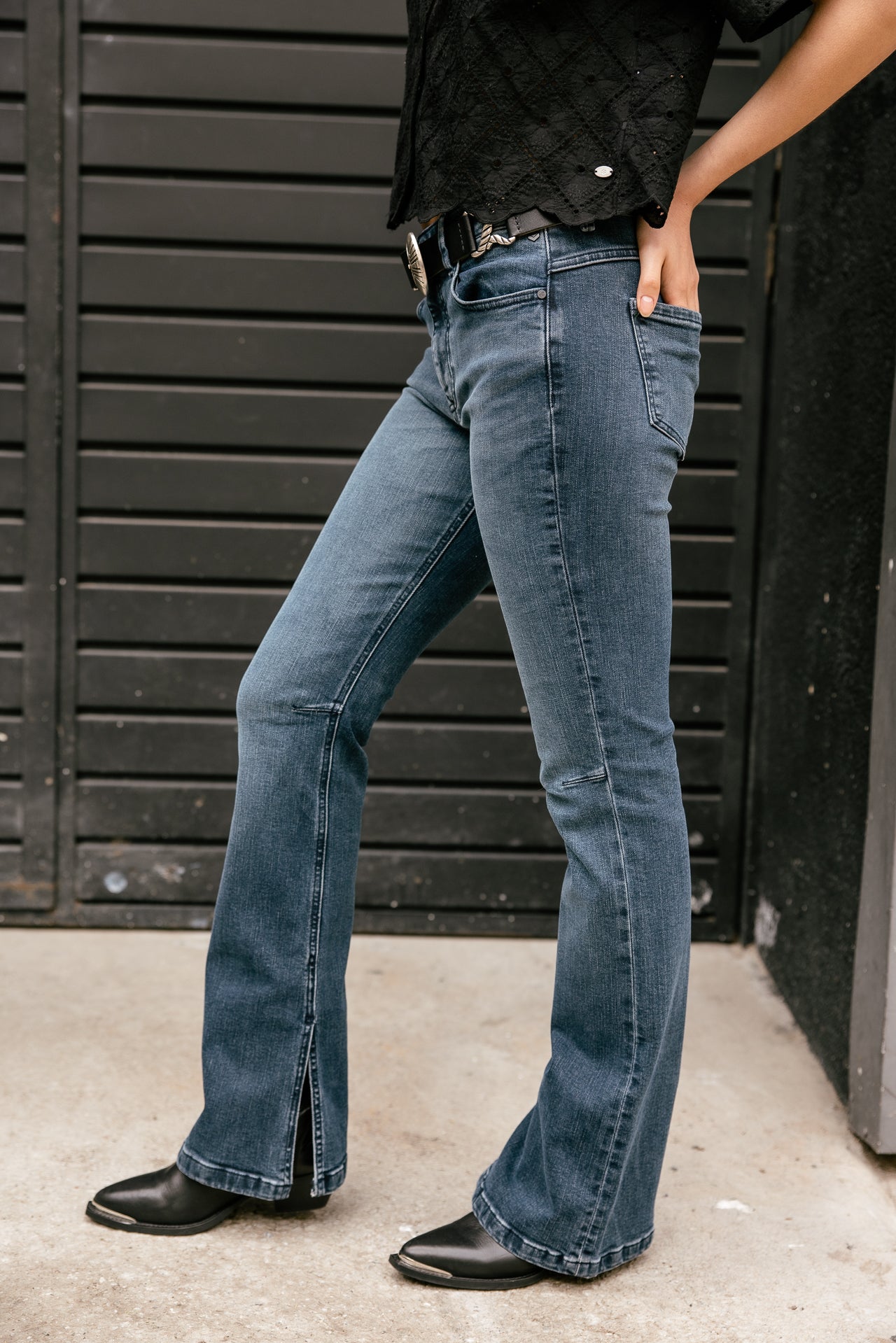 

Jeans bootcut Femme Karolina sirena | Freeman T. Porter