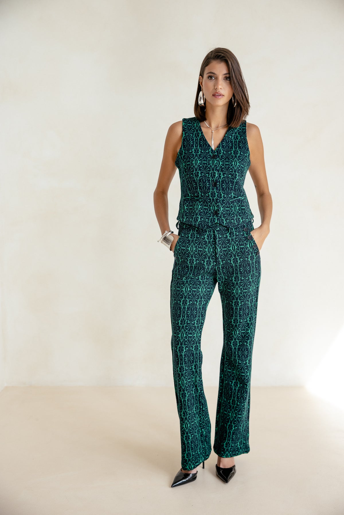 

Pantalón bootcut Mujer Roma Baroca original | Freeman T. Porter