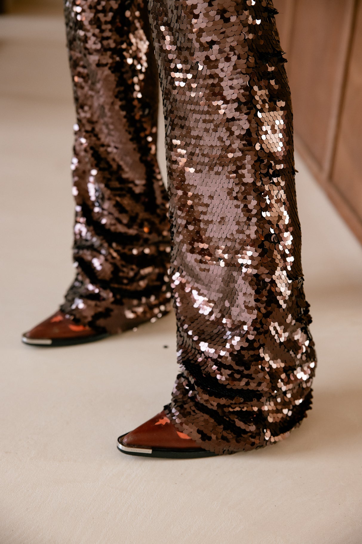 

Pantalon city bootcut Femme Roma Party brown | Freeman T. Porter