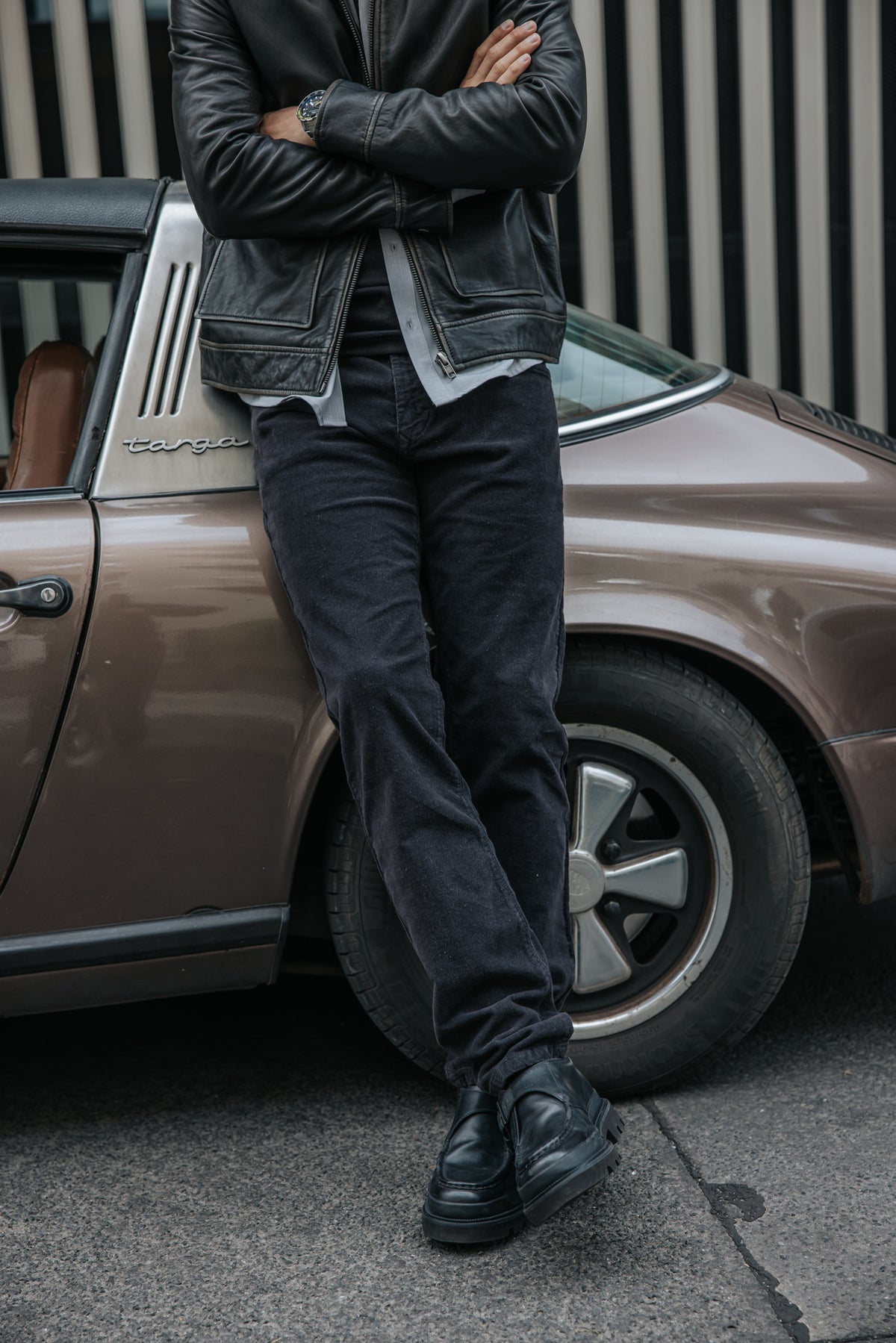 

Tapered Hose Herren Harry Cora black | Freeman T. Porter