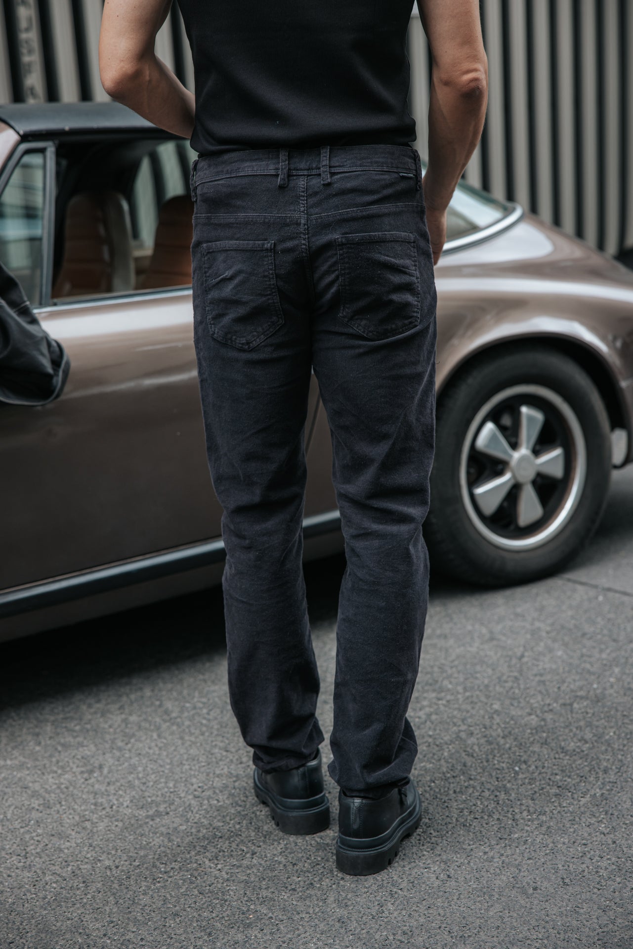 

Tapered Hose Herren Harry Cora black | Freeman T. Porter