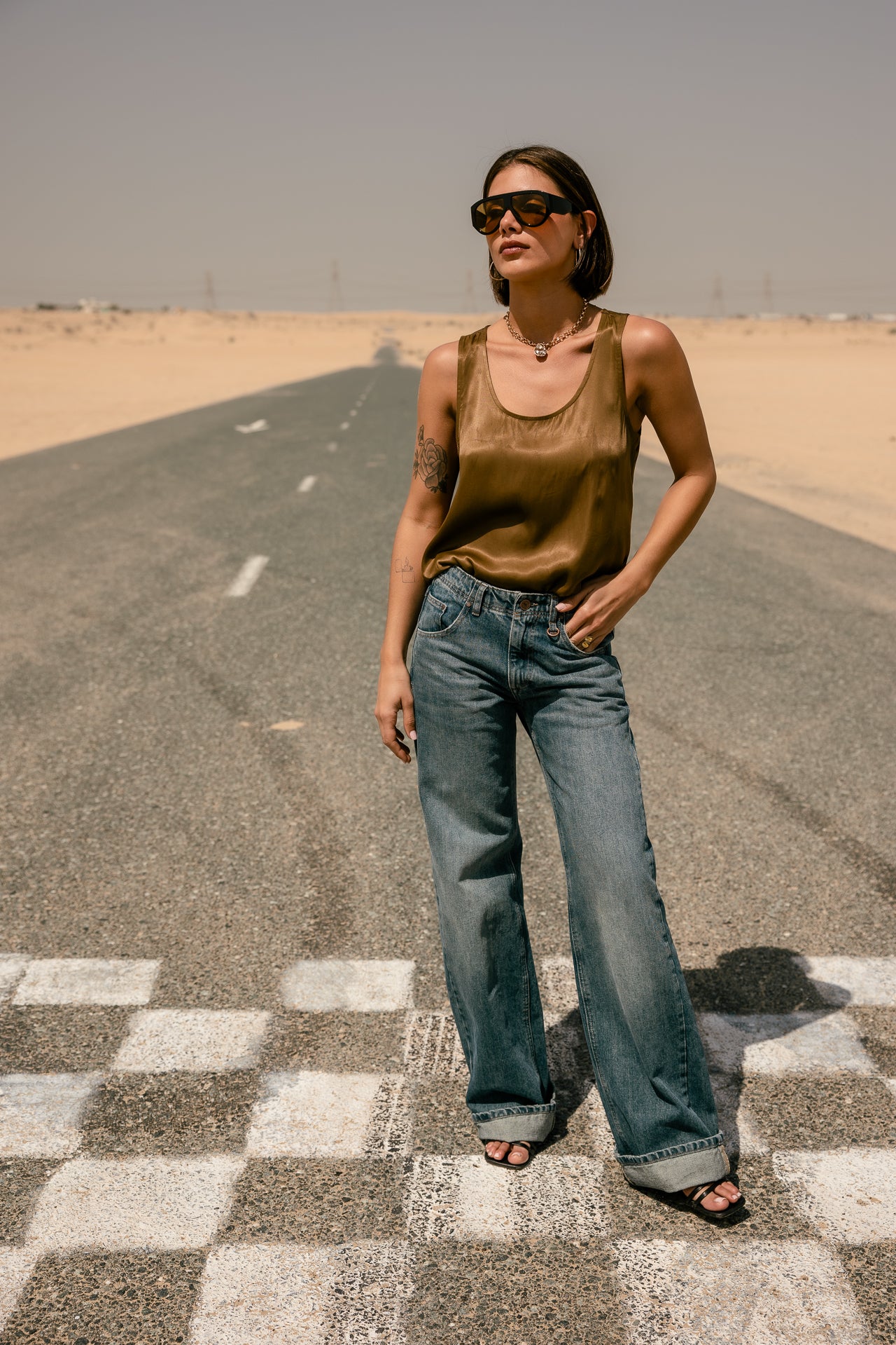 

Weite Jeans mit breitem Umschlag Damen Kate Denim piura | Freeman T. Porter