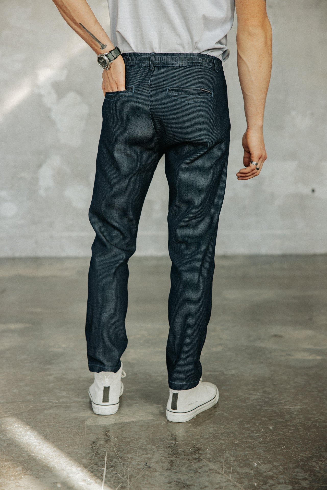 

Relax-Hose Herren Derek Denim barack | Freeman T. Porter