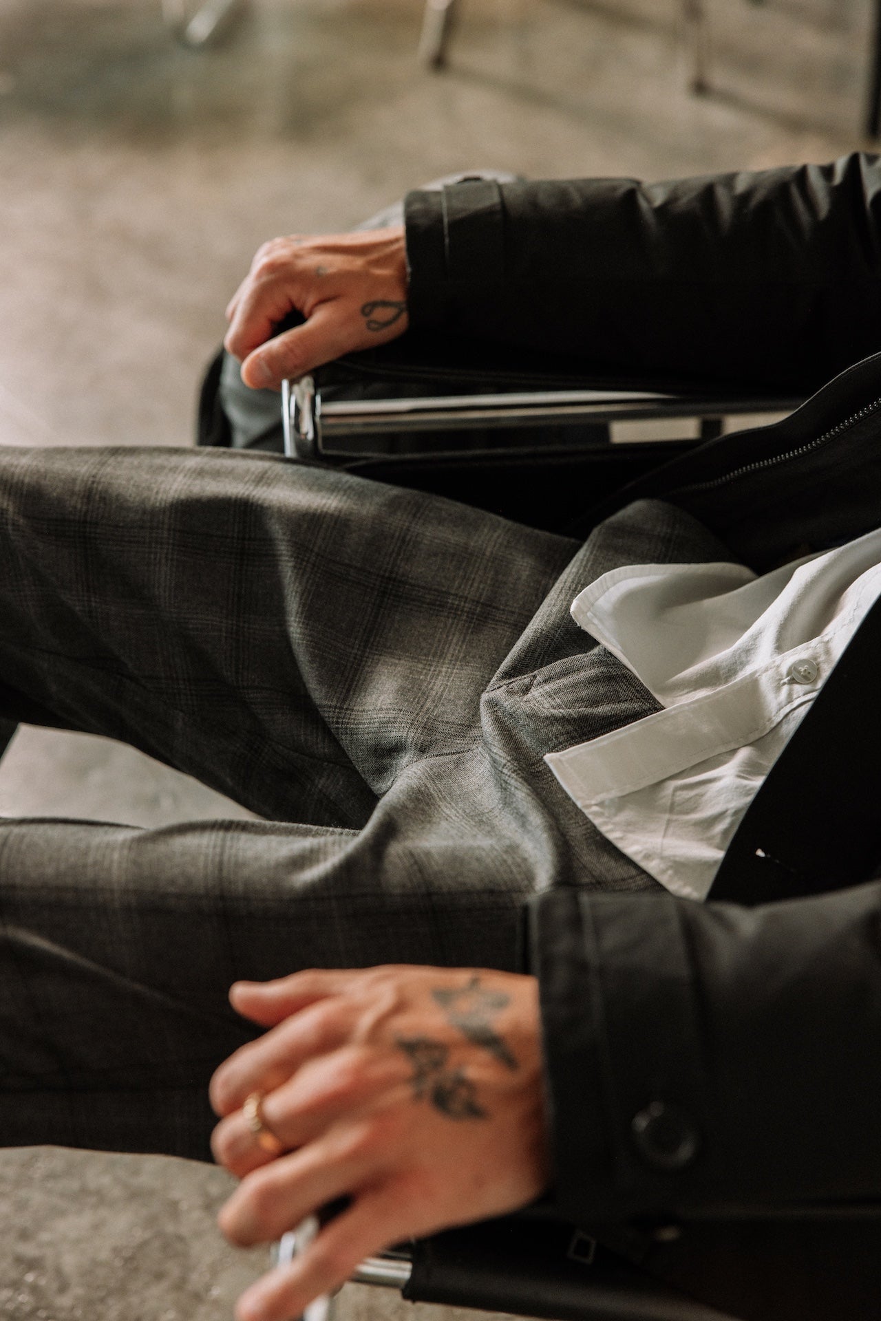 

Relajarse los pantalones Hombres Derek Alias moon rock | Freeman T. Porter