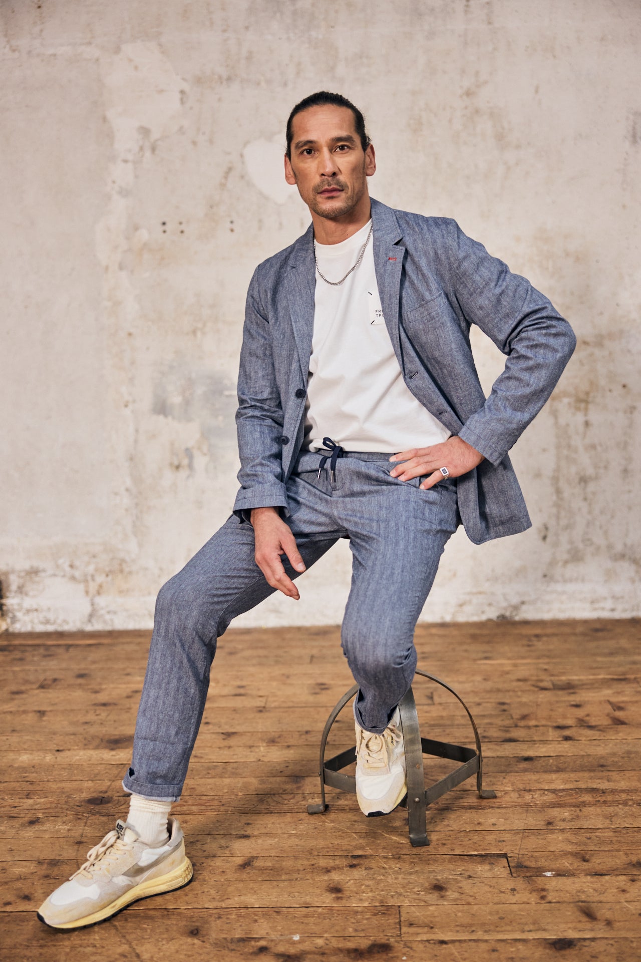 

Relax-Hose Mann Derek Chevron ensign blue | Freeman T. Porter