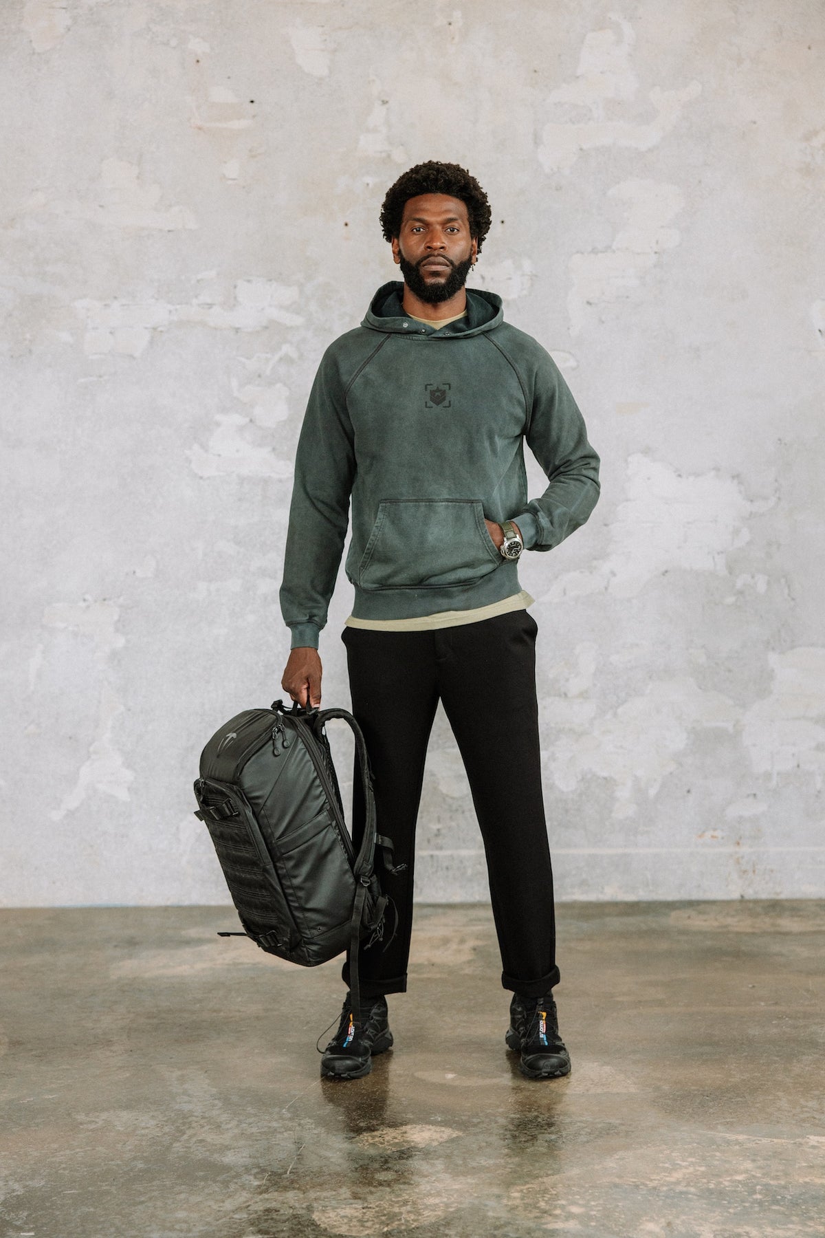 
              

Relaxed broek Heren Derek Comfy black | Freeman T. Porter
            