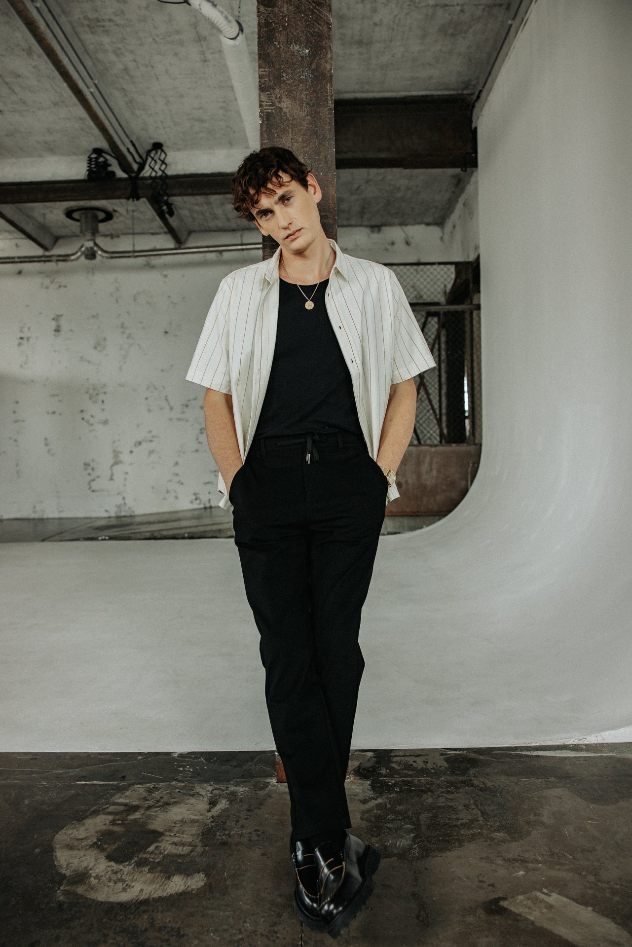 

Pantalon relax Homme Derek Comfy black | Freeman T. Porter