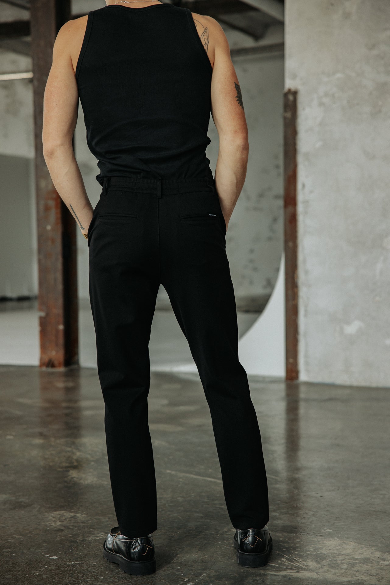 

Pantalon relax Homme Derek Comfy black | Freeman T. Porter
