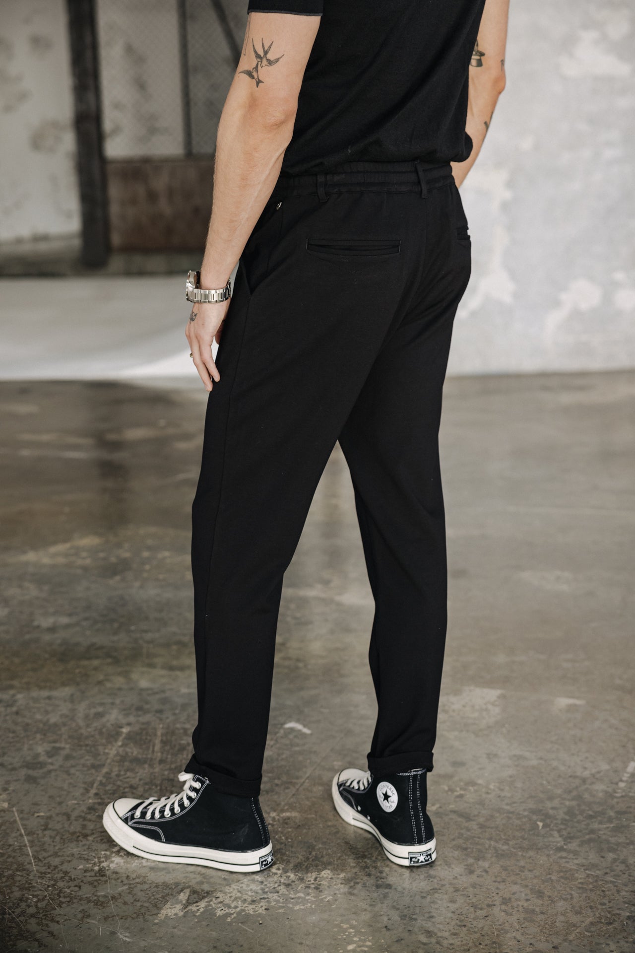 

Relax pants Men Derek Comfy black | Freeman T. Porter