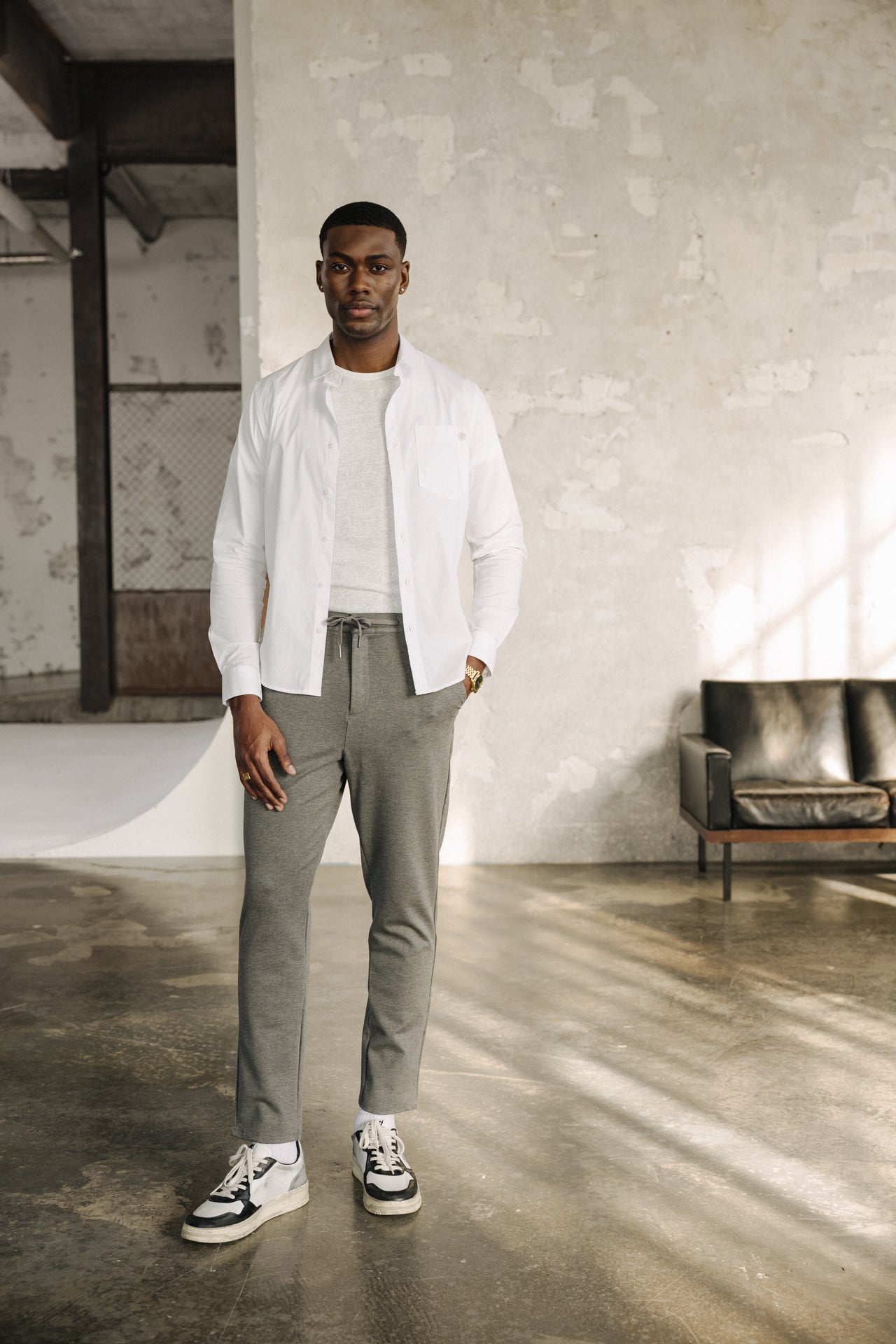 

Relax pants Men Derek Comfy moon rock | Freeman T. Porter
