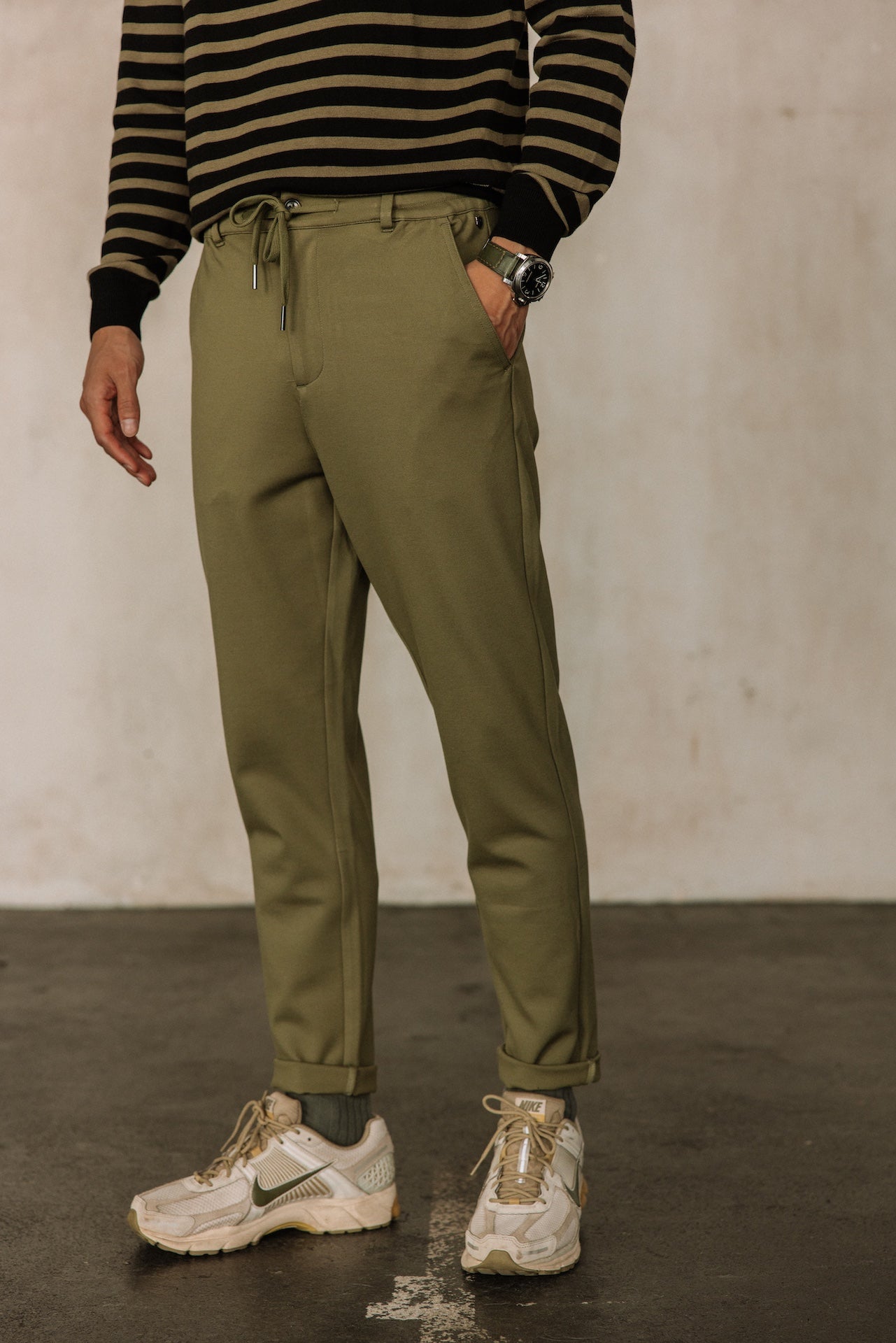 

Relax pants Men Derek Comfy deep lichen green | Freeman T. Porter