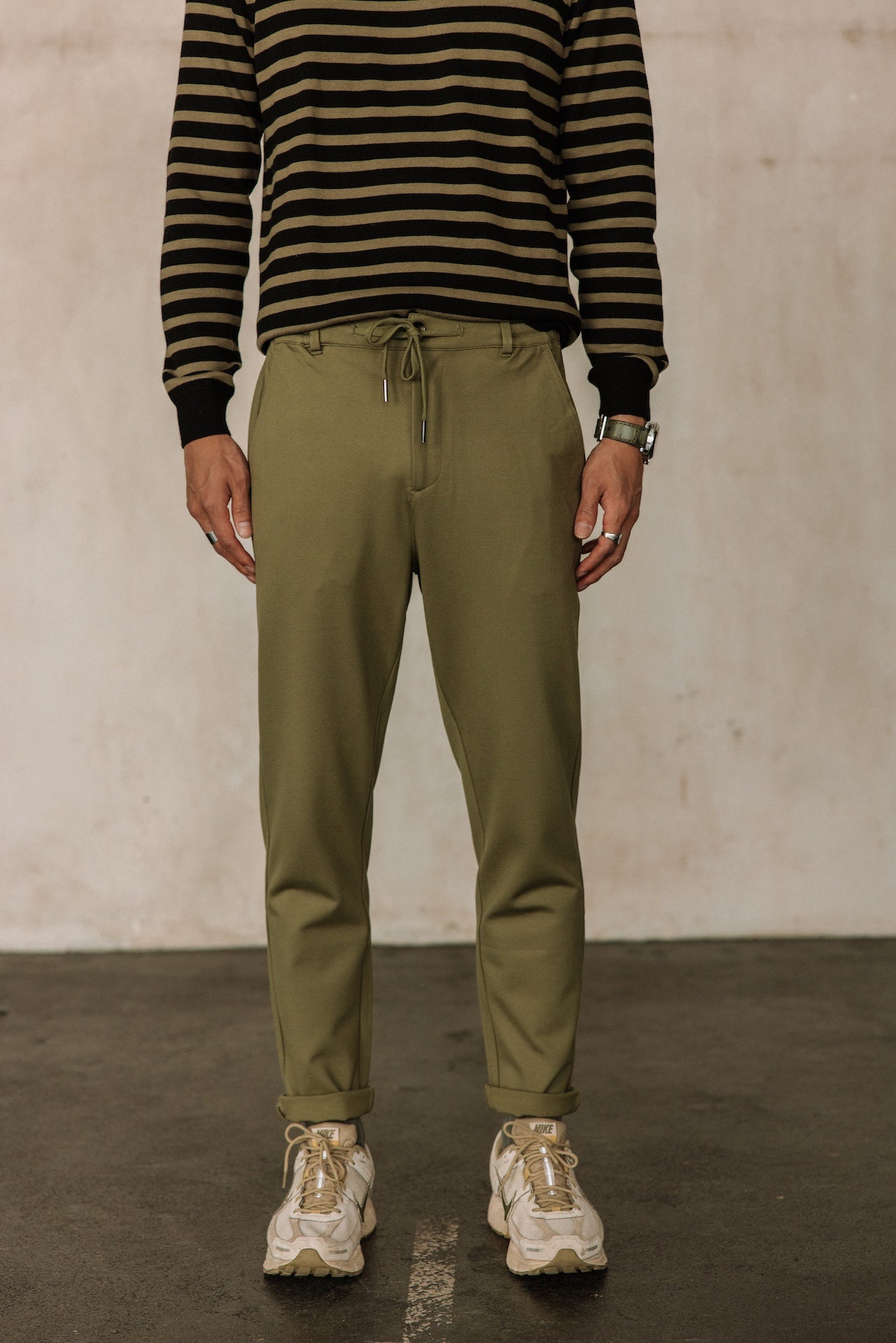 

Relax pants Men Derek Comfy deep lichen green | Freeman T. Porter