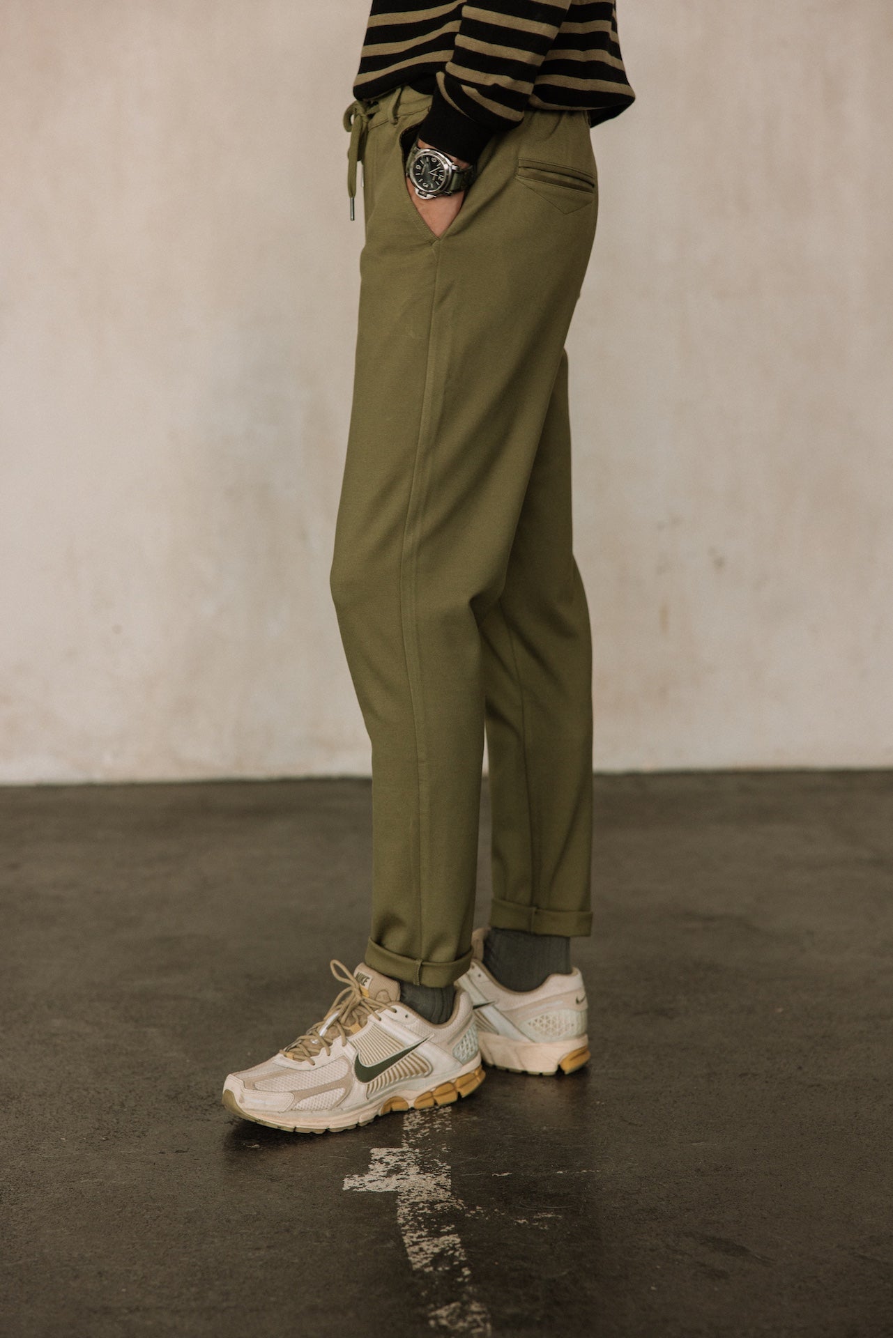 

Relax pants Men Derek Comfy deep lichen green | Freeman T. Porter