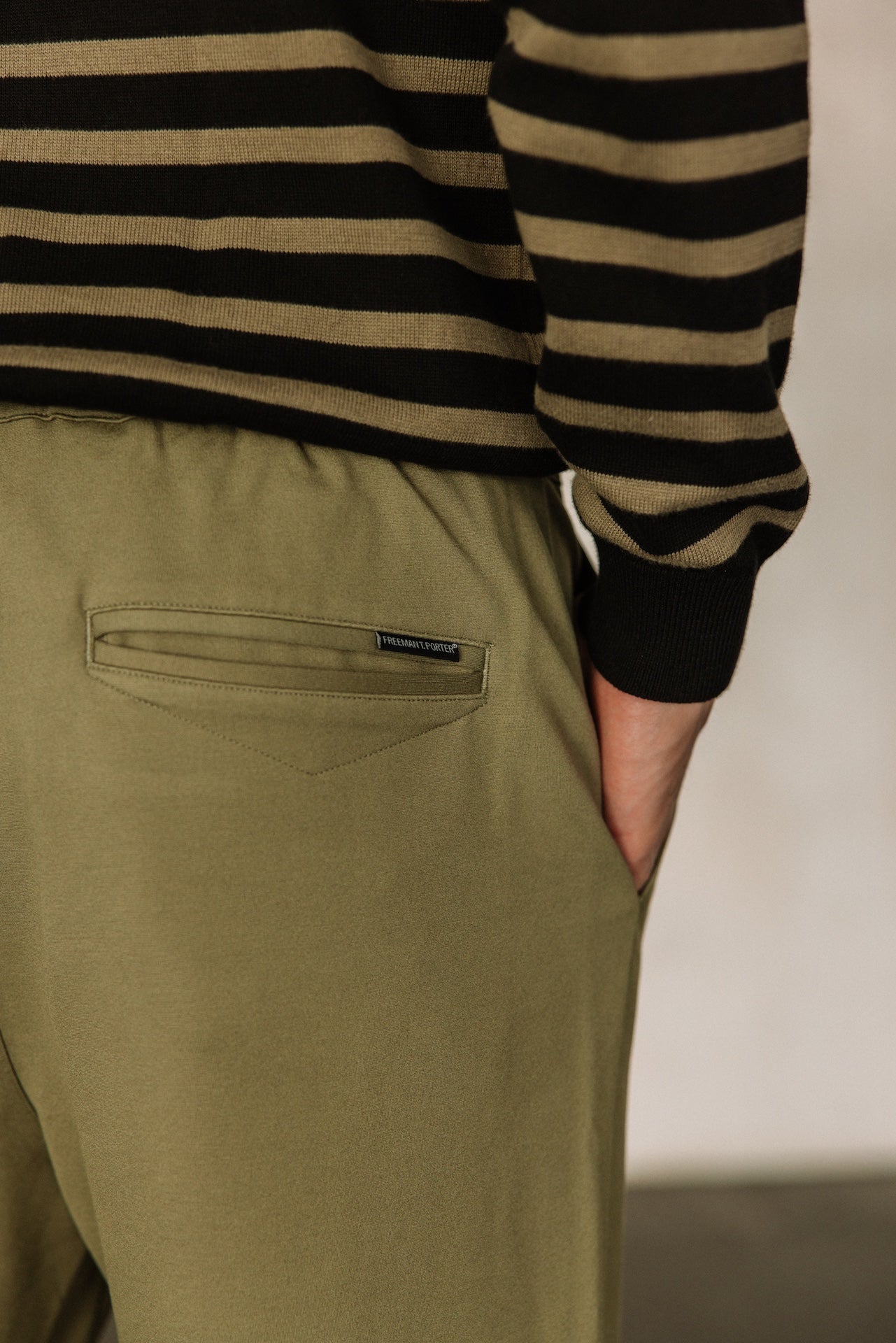 

Relax pants Men Derek Comfy deep lichen green | Freeman T. Porter