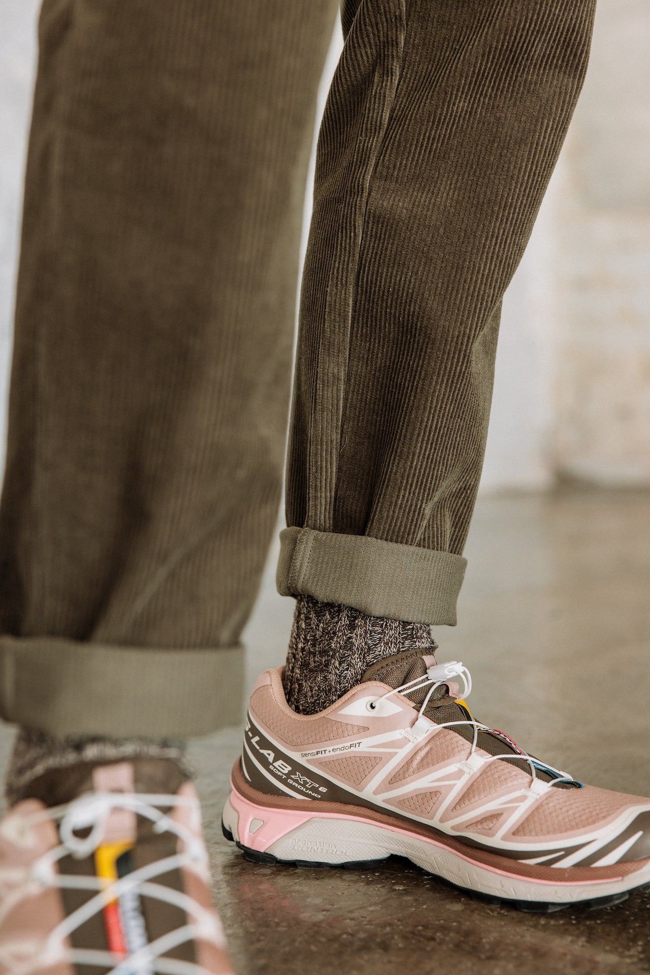 

Pantalon relax Hombres Derek Corduroy olive night | Freeman T. Porter