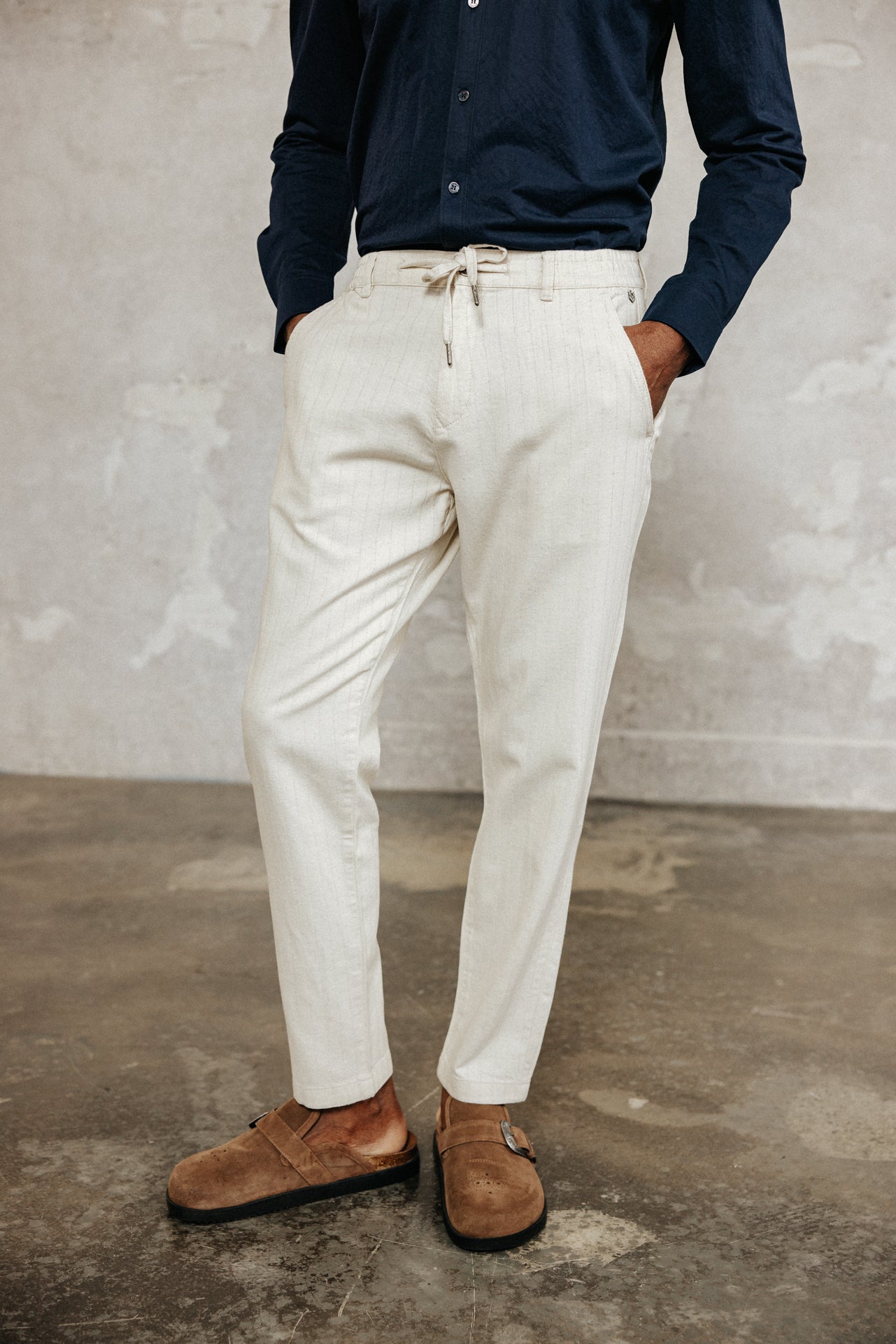   
            

Pantalon relax Homme Derek Palmae egret | Freeman T. Porter
          