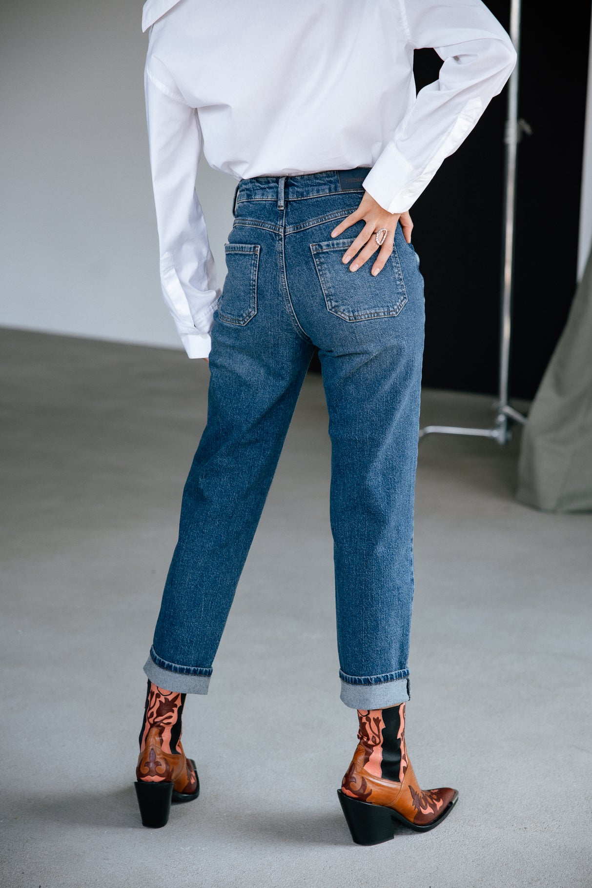 

Jeans taille haute Frau Tracy marvey | Freeman T. Porter